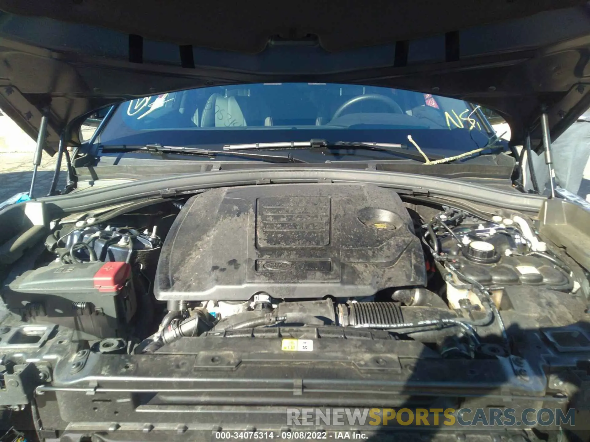 10 fotografías del automóvil dañado SALYT2EX9MA316260 LAND ROVER RANGE ROVER VELAR 2021