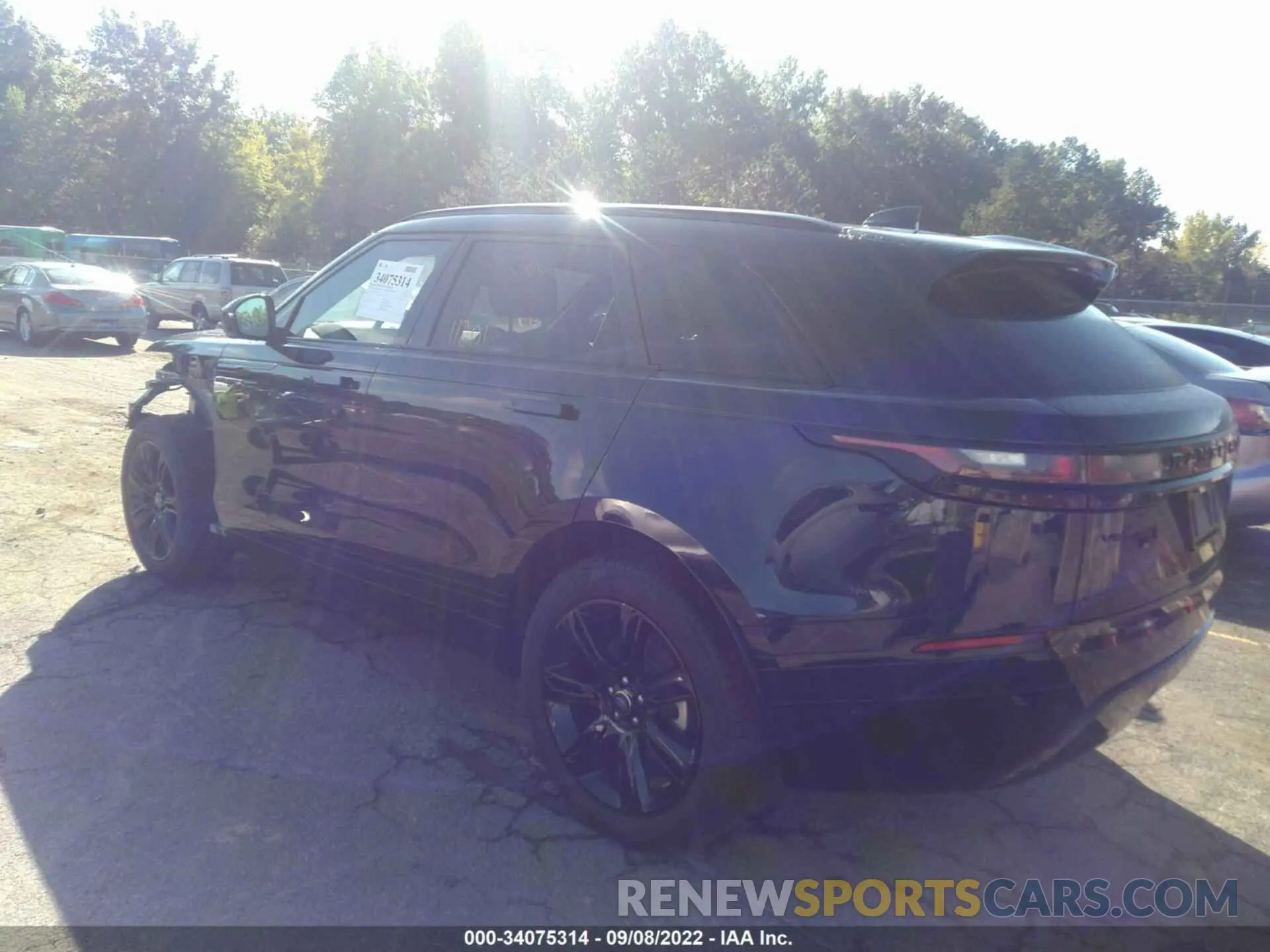 3 fotografías del automóvil dañado SALYT2EX9MA316260 LAND ROVER RANGE ROVER VELAR 2021