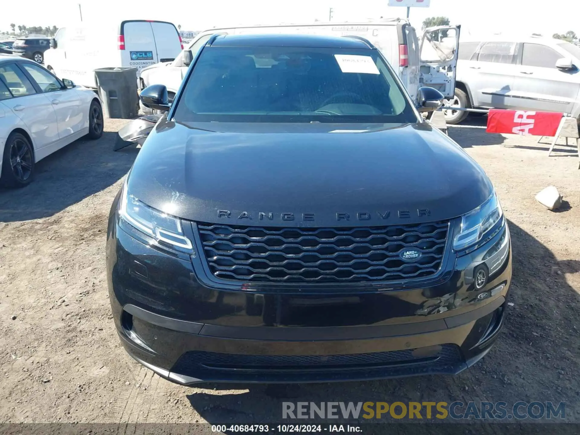 13 fotografías del automóvil dañado SALYJ2EX3NA347057 LAND ROVER RANGE ROVER VELAR 2022