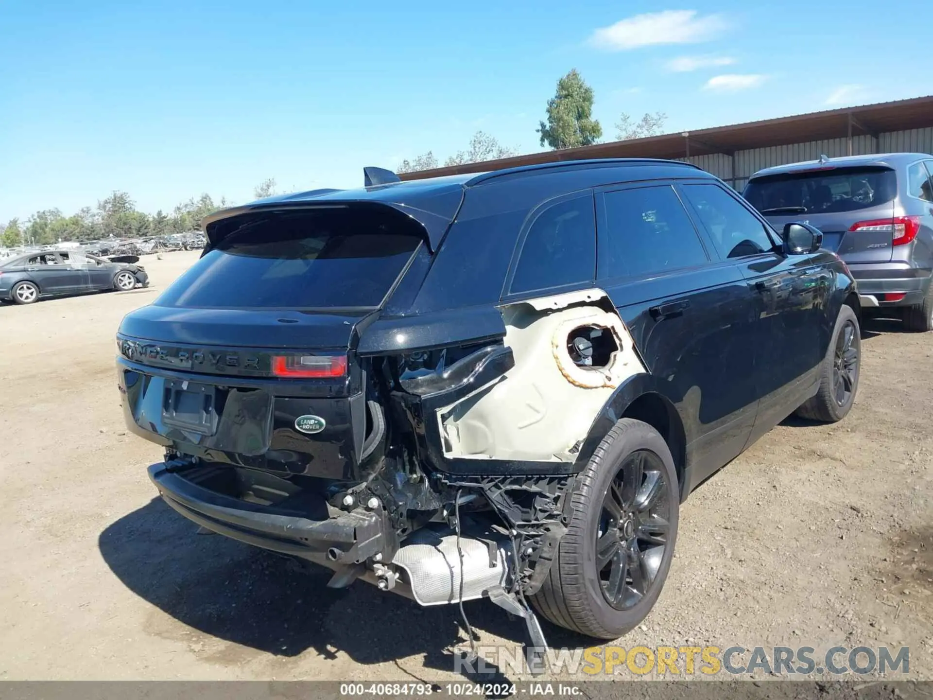 6 fotografías del automóvil dañado SALYJ2EX3NA347057 LAND ROVER RANGE ROVER VELAR 2022