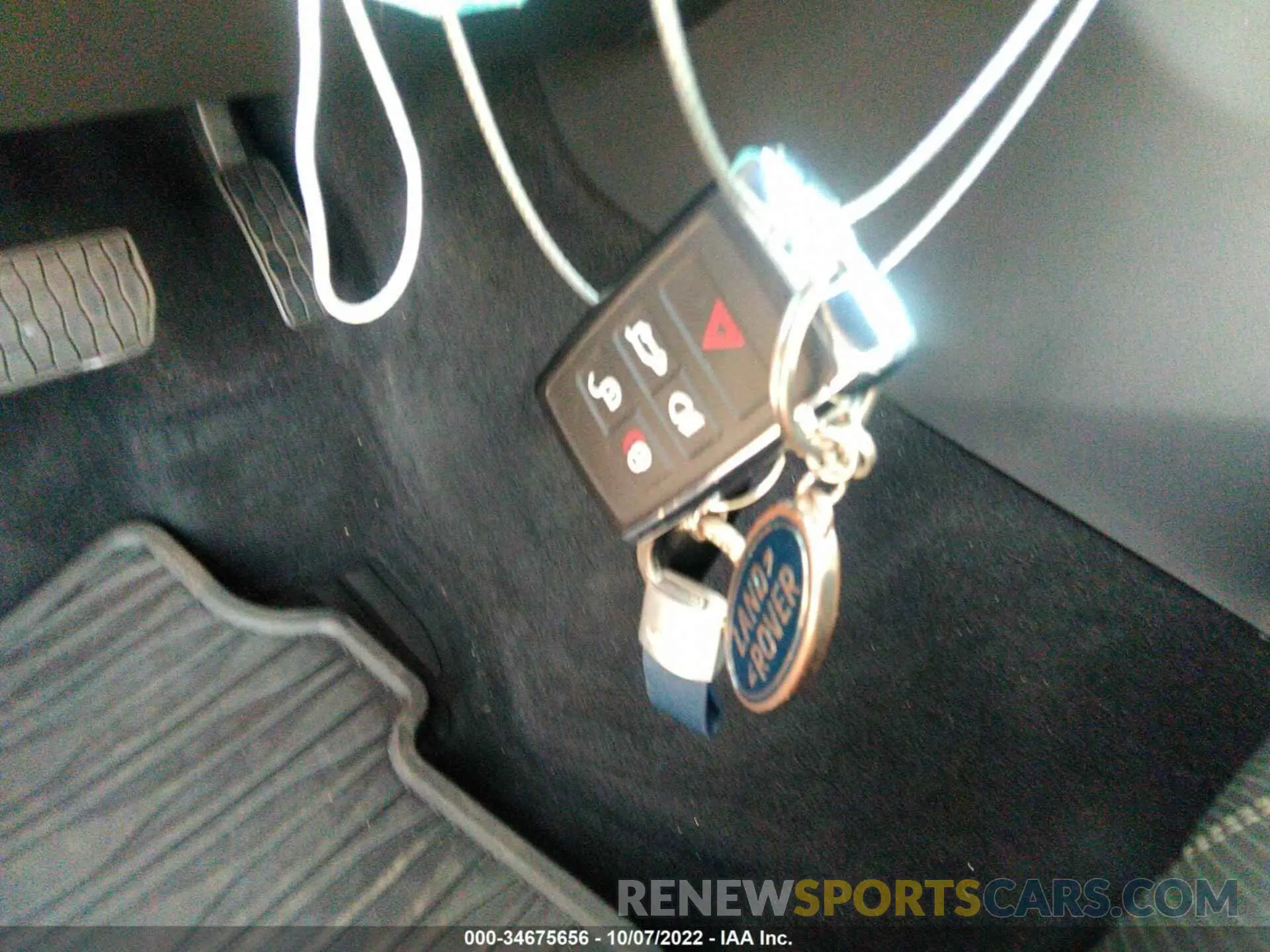 11 fotografías del automóvil dañado SALYJ2EX7NA336983 LAND ROVER RANGE ROVER VELAR 2022