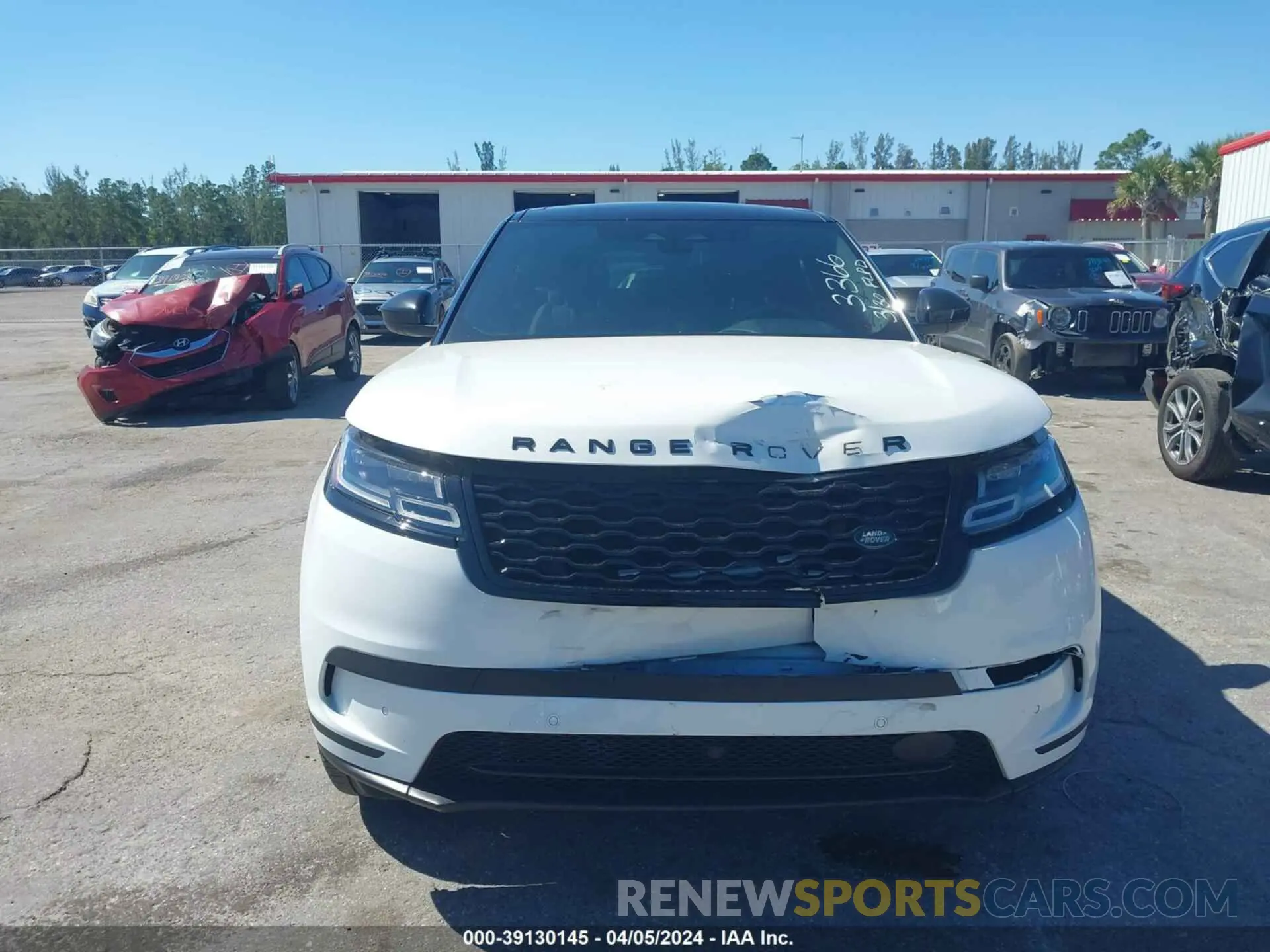 12 fotografías del automóvil dañado SALYJ2EX7NA343366 LAND ROVER RANGE ROVER VELAR 2022