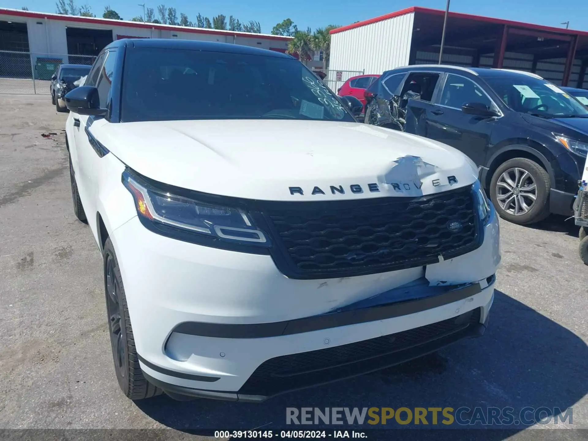 6 fotografías del automóvil dañado SALYJ2EX7NA343366 LAND ROVER RANGE ROVER VELAR 2022