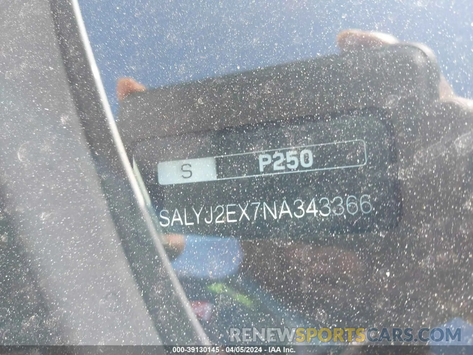 9 fotografías del automóvil dañado SALYJ2EX7NA343366 LAND ROVER RANGE ROVER VELAR 2022