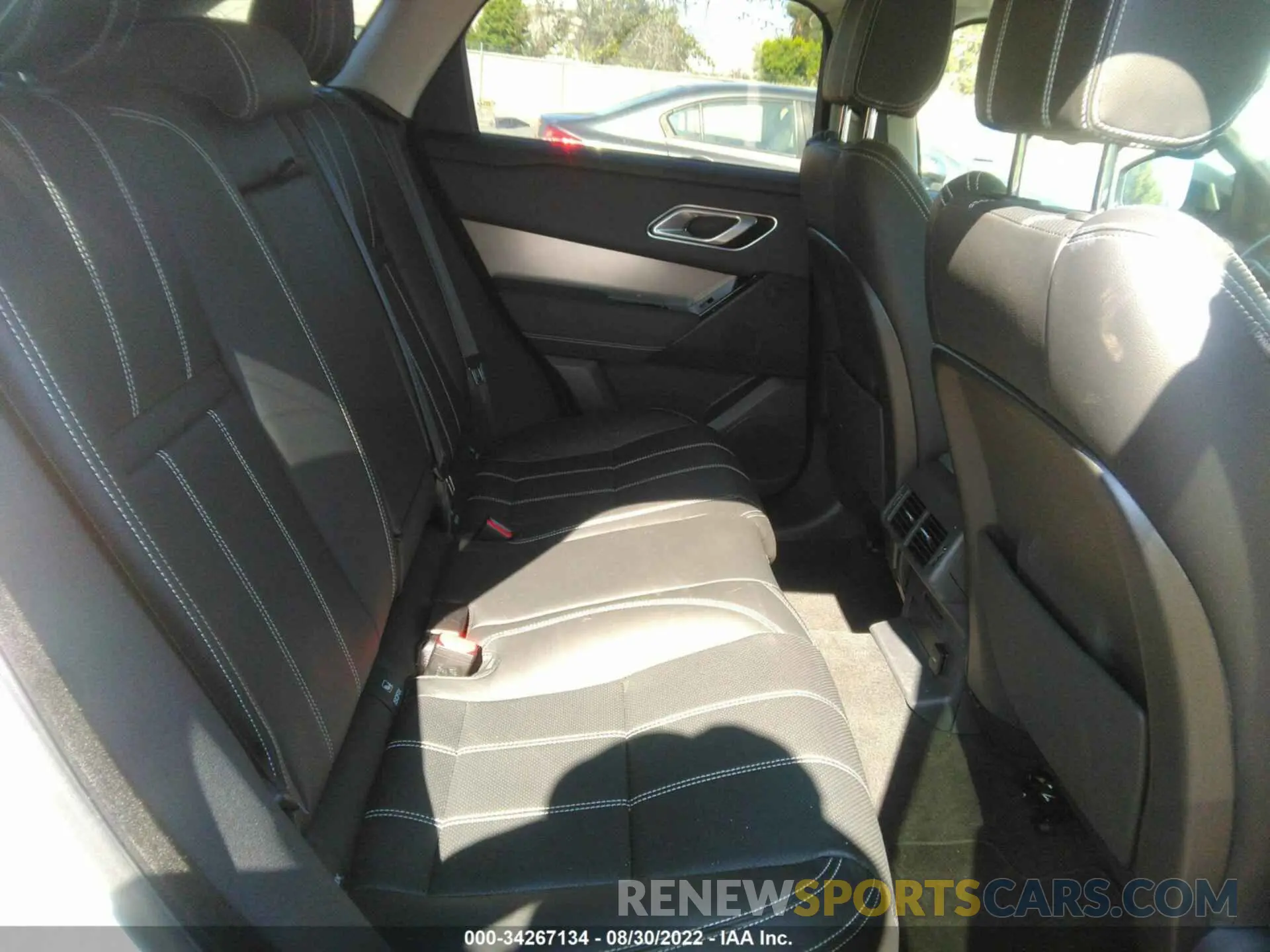 8 fotografías del automóvil dañado SALYJ2EXXNA331471 LAND ROVER RANGE ROVER VELAR 2022