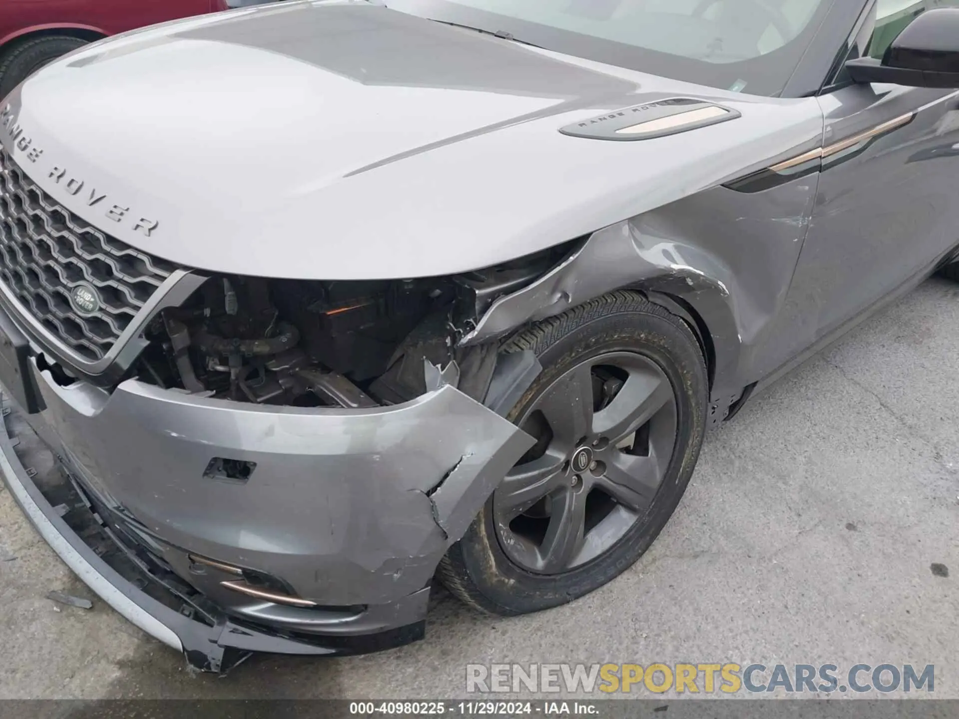 6 fotografías del automóvil dañado SALYT2EX0NA331599 LAND ROVER RANGE ROVER VELAR 2022