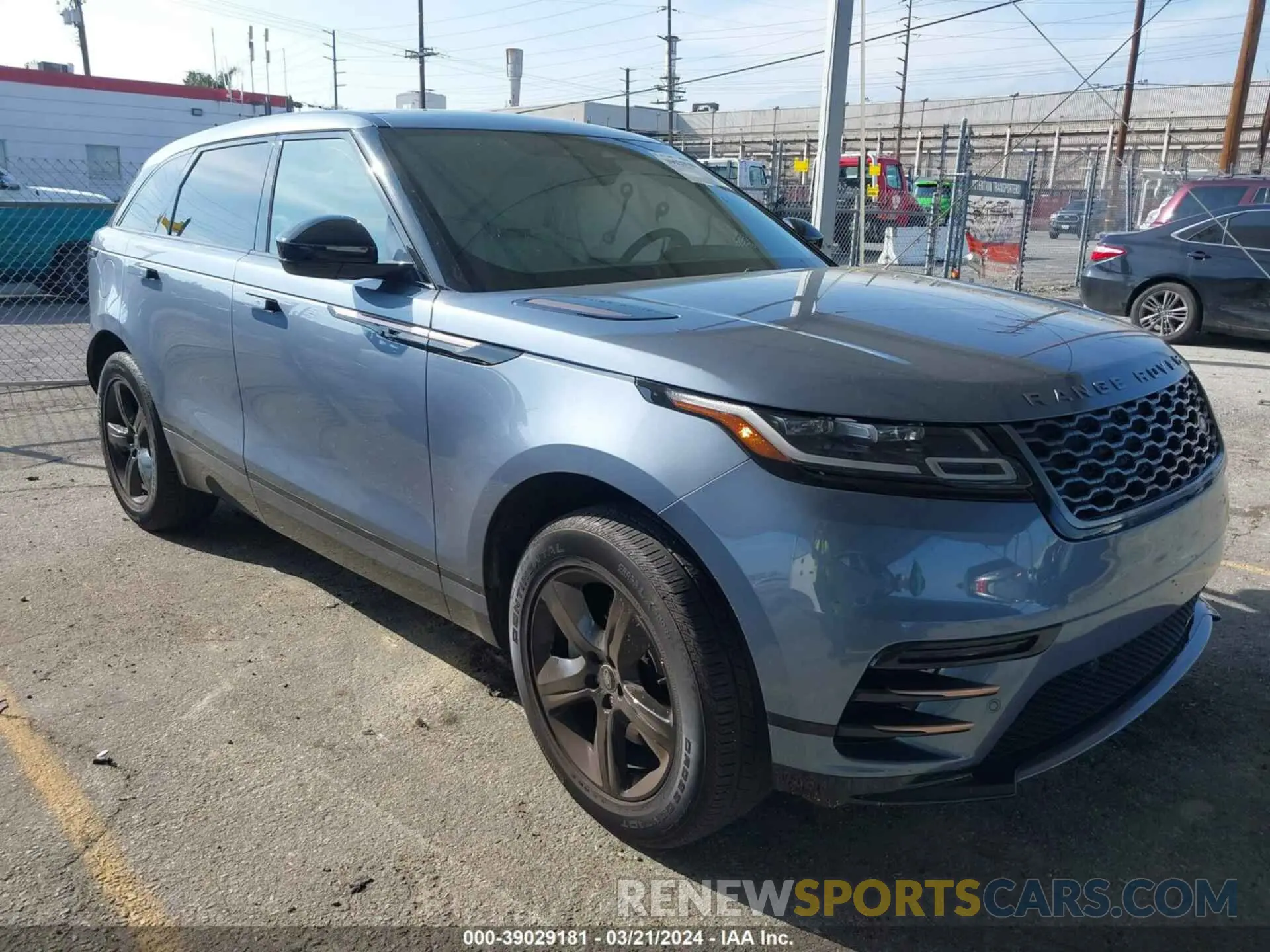 1 fotografías del automóvil dañado SALYT2EX0NA333319 LAND ROVER RANGE ROVER VELAR 2022