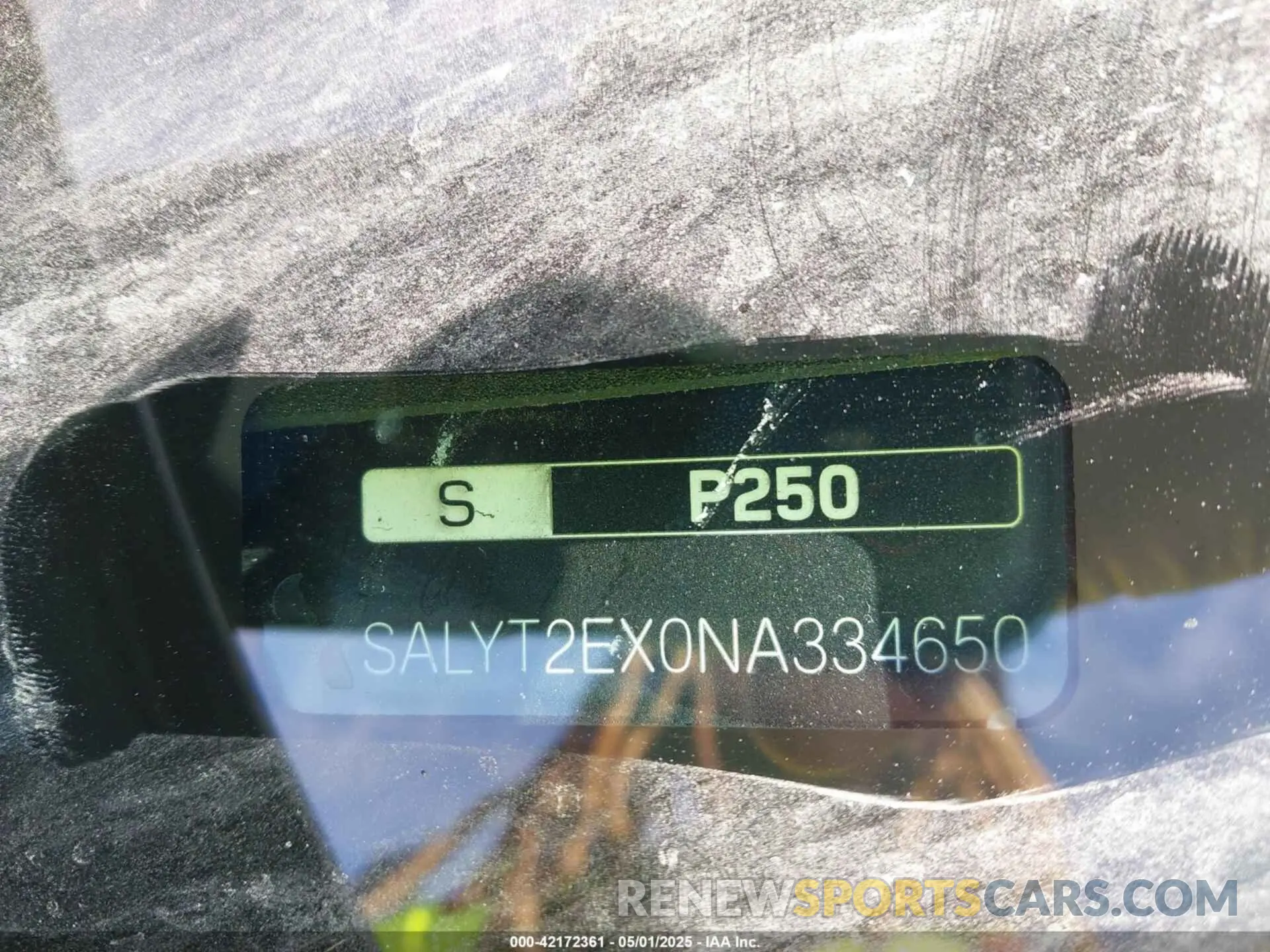 9 fotografías del automóvil dañado SALYT2EX0NA334650 LAND ROVER RANGE ROVER VELAR 2022