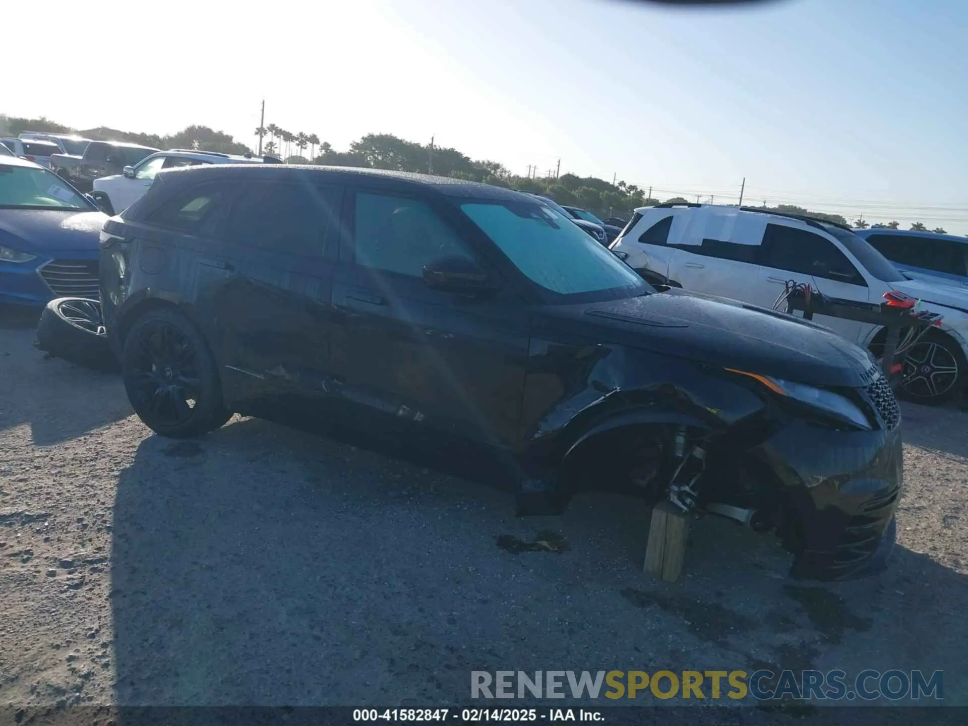 1 fotografías del automóvil dañado SALYT2EX0NA344160 LAND ROVER RANGE ROVER VELAR 2022