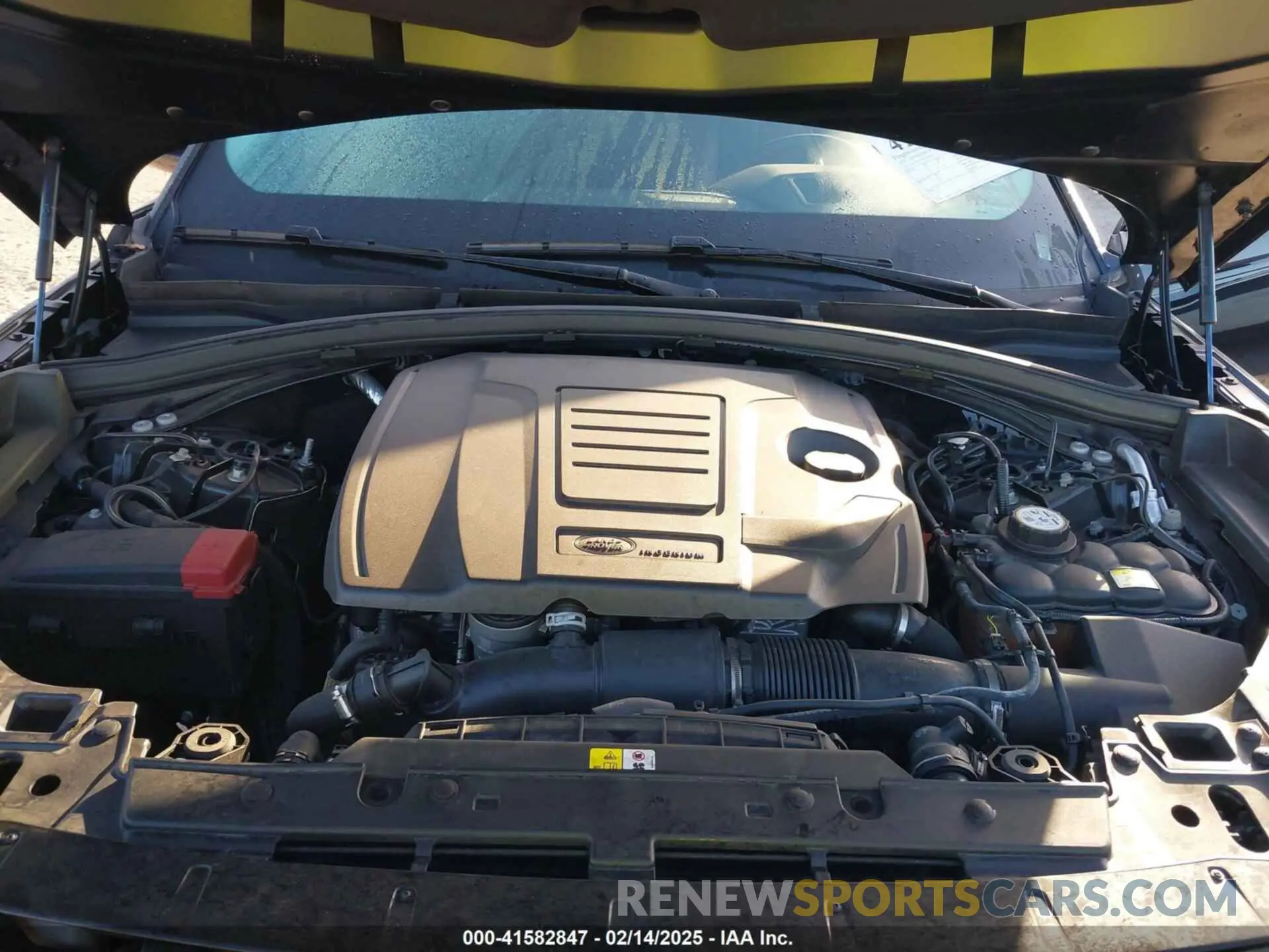 10 fotografías del automóvil dañado SALYT2EX0NA344160 LAND ROVER RANGE ROVER VELAR 2022