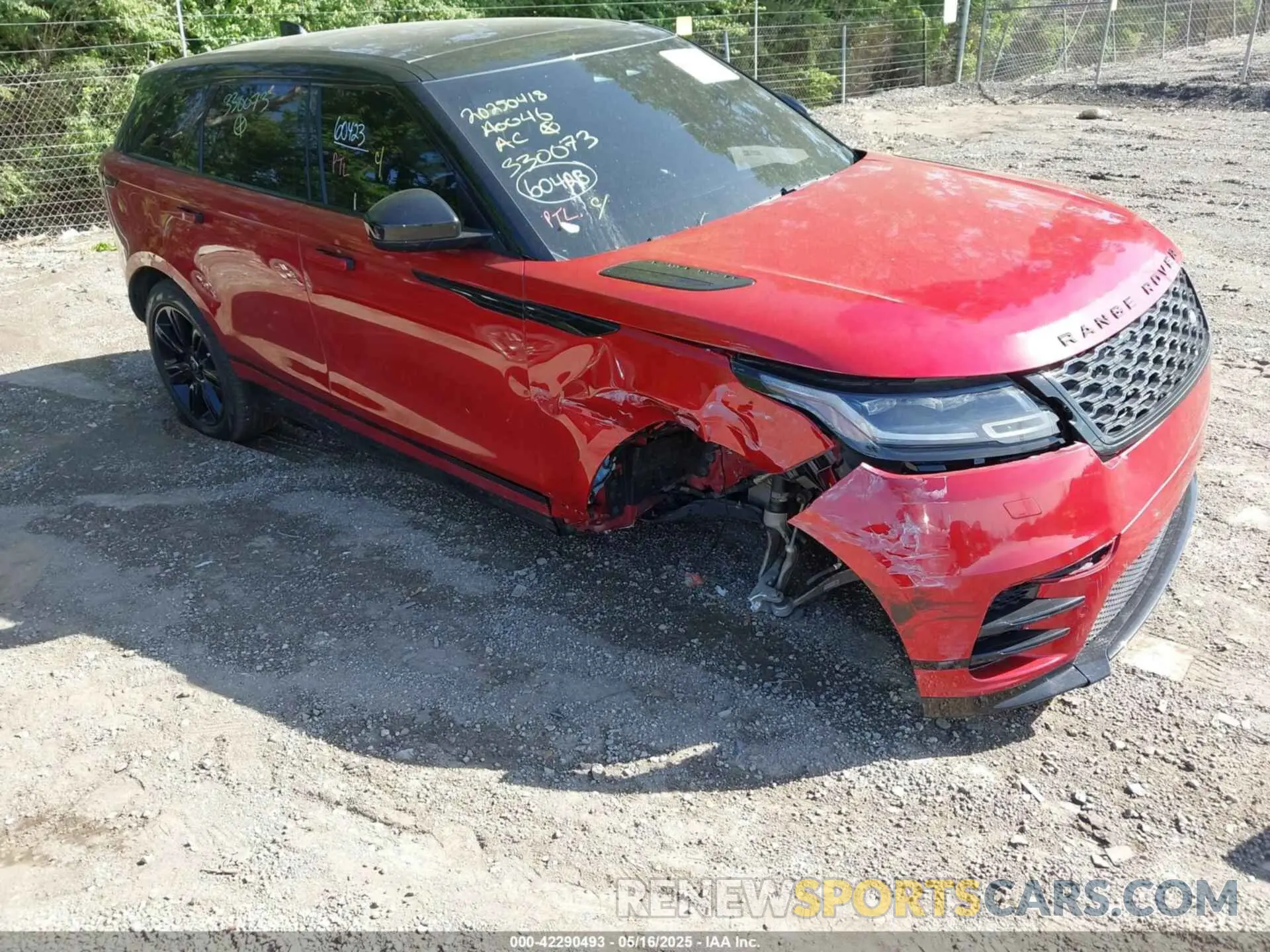 1 fotografías del automóvil dañado SALYT2EX1NA330073 LAND ROVER RANGE ROVER VELAR 2022