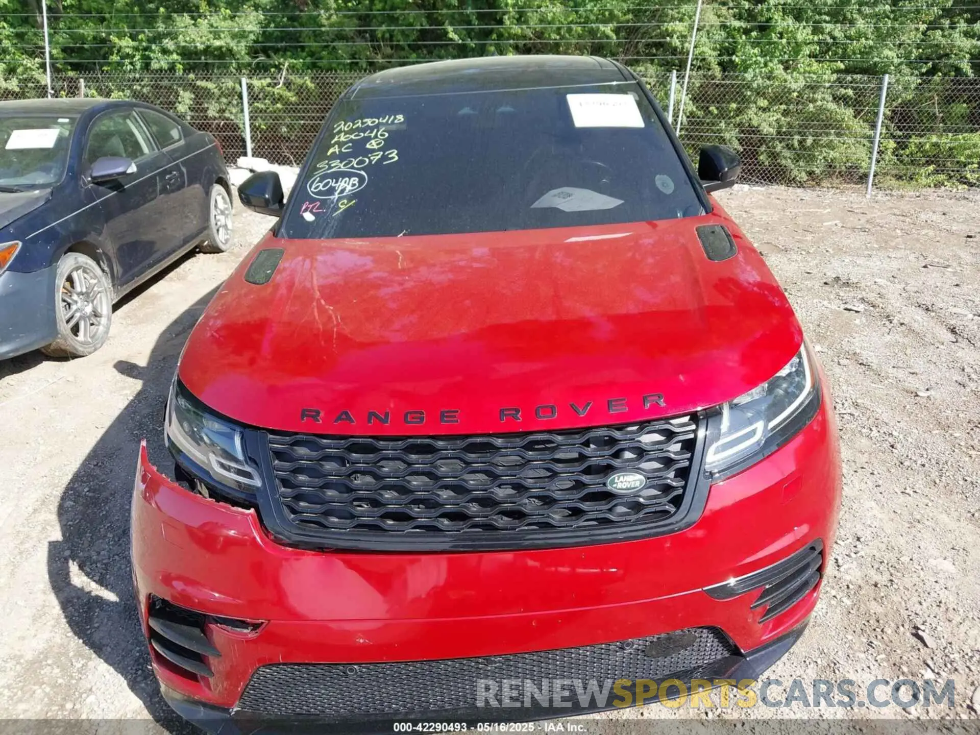 12 fotografías del automóvil dañado SALYT2EX1NA330073 LAND ROVER RANGE ROVER VELAR 2022