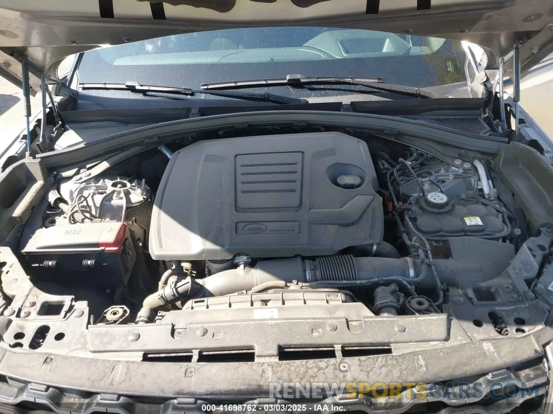 10 fotografías del automóvil dañado SALYT2EX2NA335489 LAND ROVER RANGE ROVER VELAR 2022