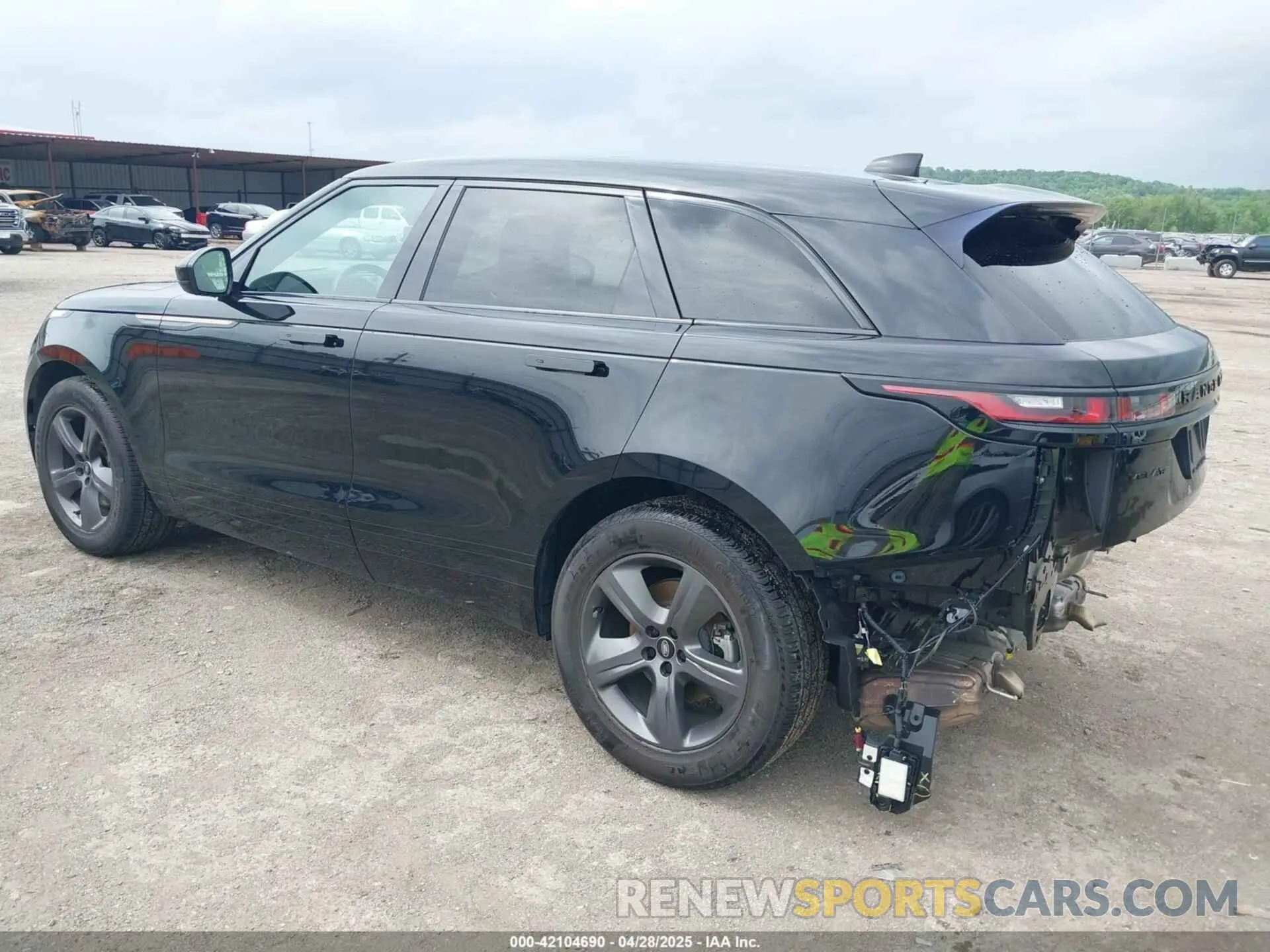 3 fotografías del automóvil dañado SALYT2EX3NA346288 LAND ROVER RANGE ROVER VELAR 2022