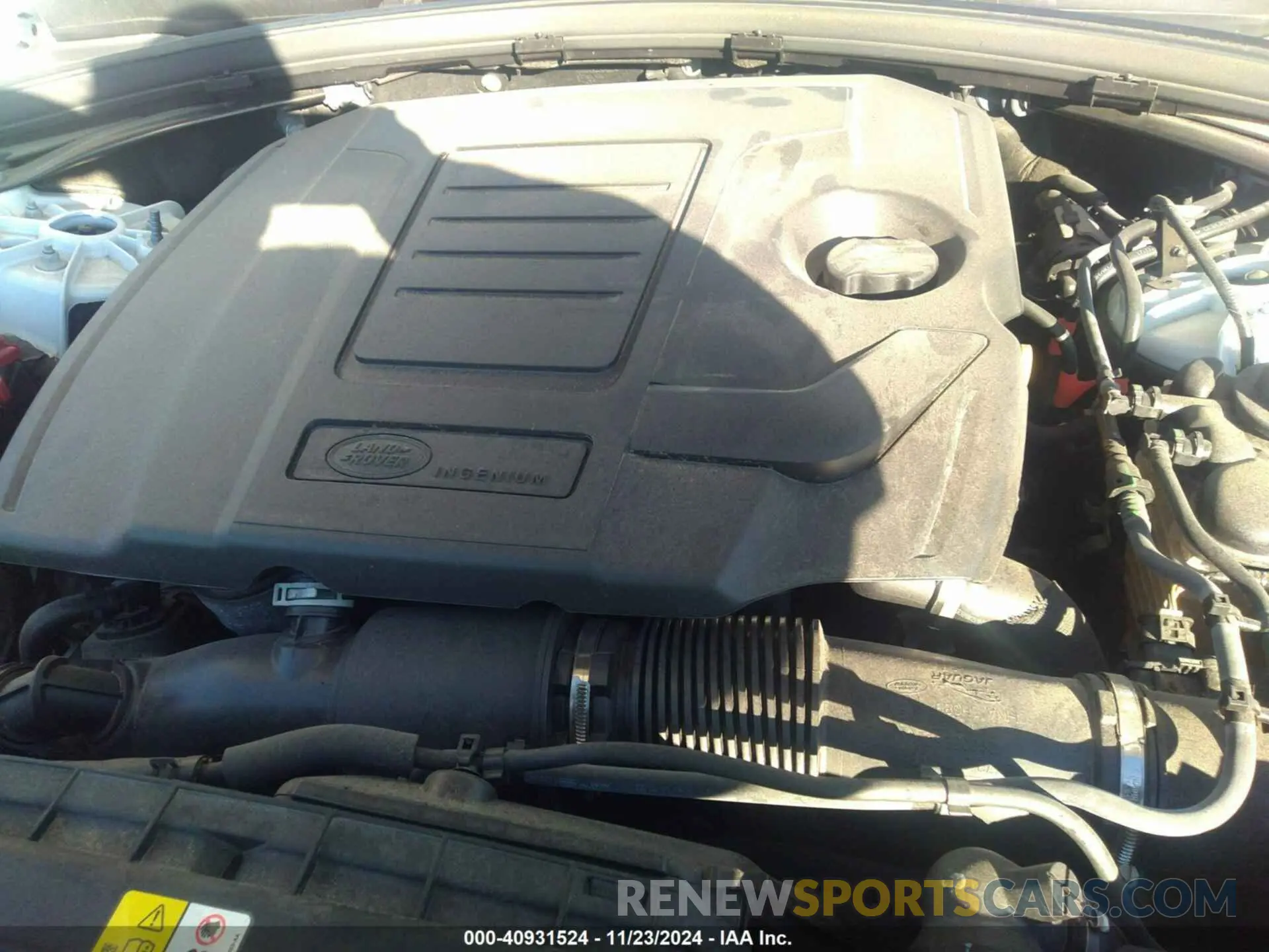 10 fotografías del automóvil dañado SALYT2EX4NA335722 LAND ROVER RANGE ROVER VELAR 2022