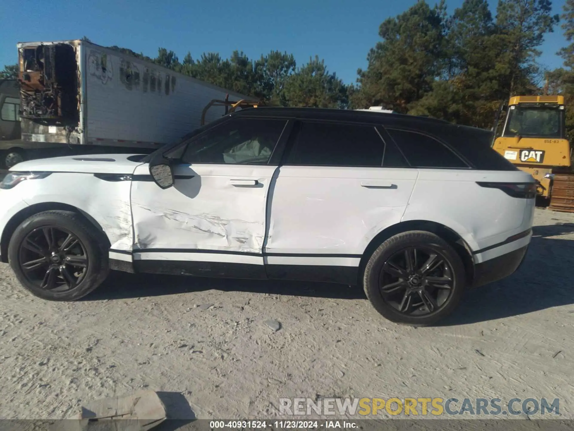 14 fotografías del automóvil dañado SALYT2EX4NA335722 LAND ROVER RANGE ROVER VELAR 2022