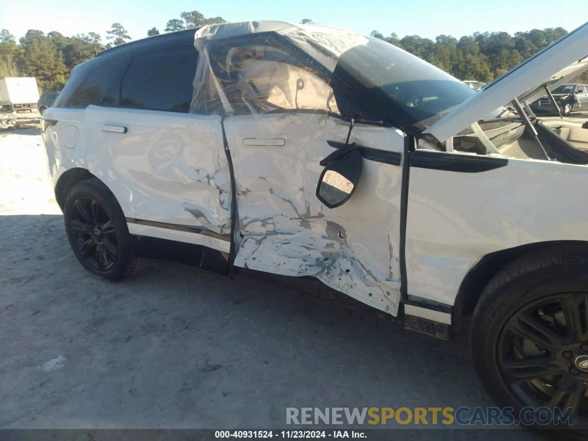 6 fotografías del automóvil dañado SALYT2EX4NA335722 LAND ROVER RANGE ROVER VELAR 2022