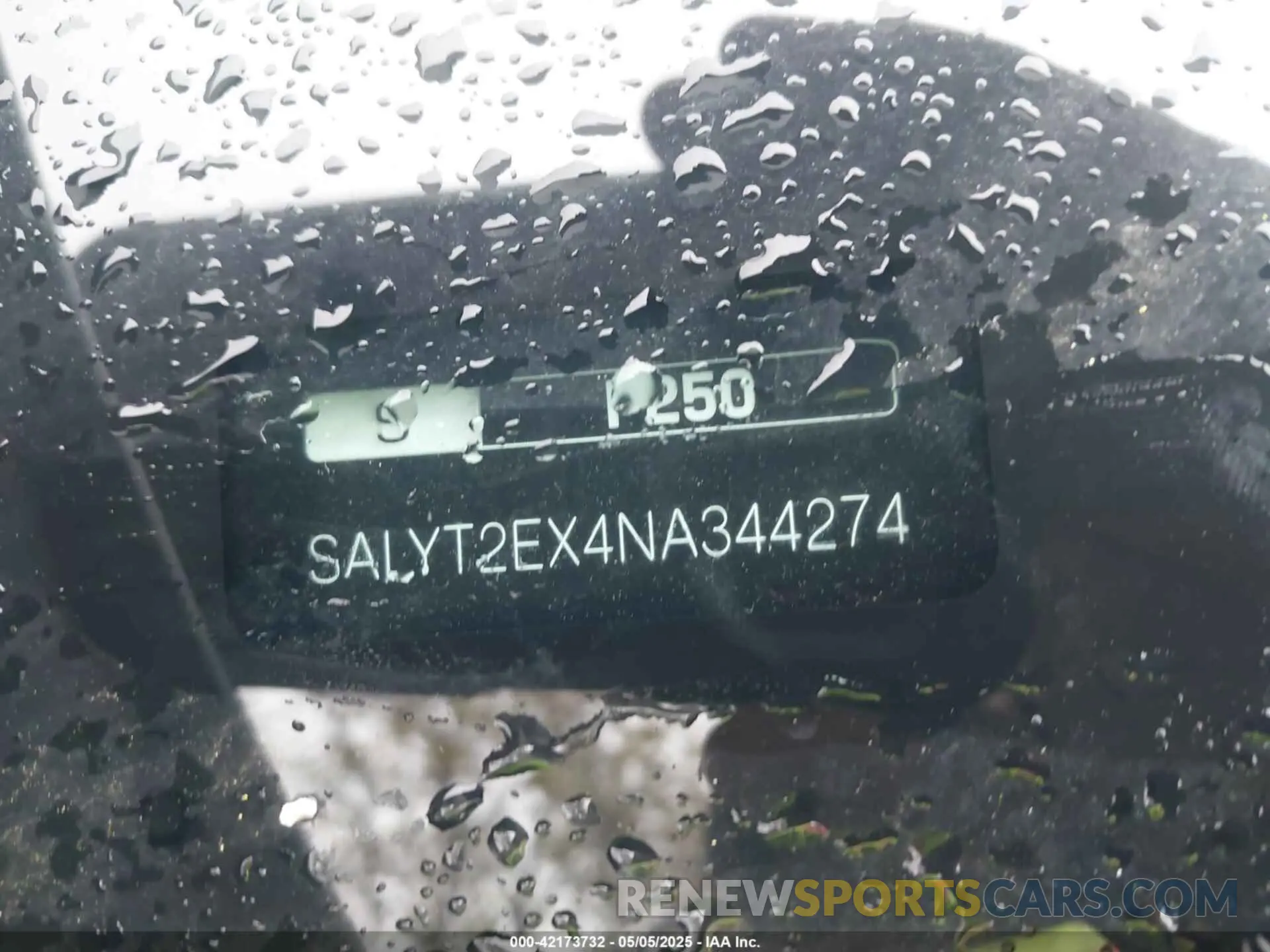 17 fotografías del automóvil dañado SALYT2EX4NA344274 LAND ROVER RANGE ROVER VELAR 2022