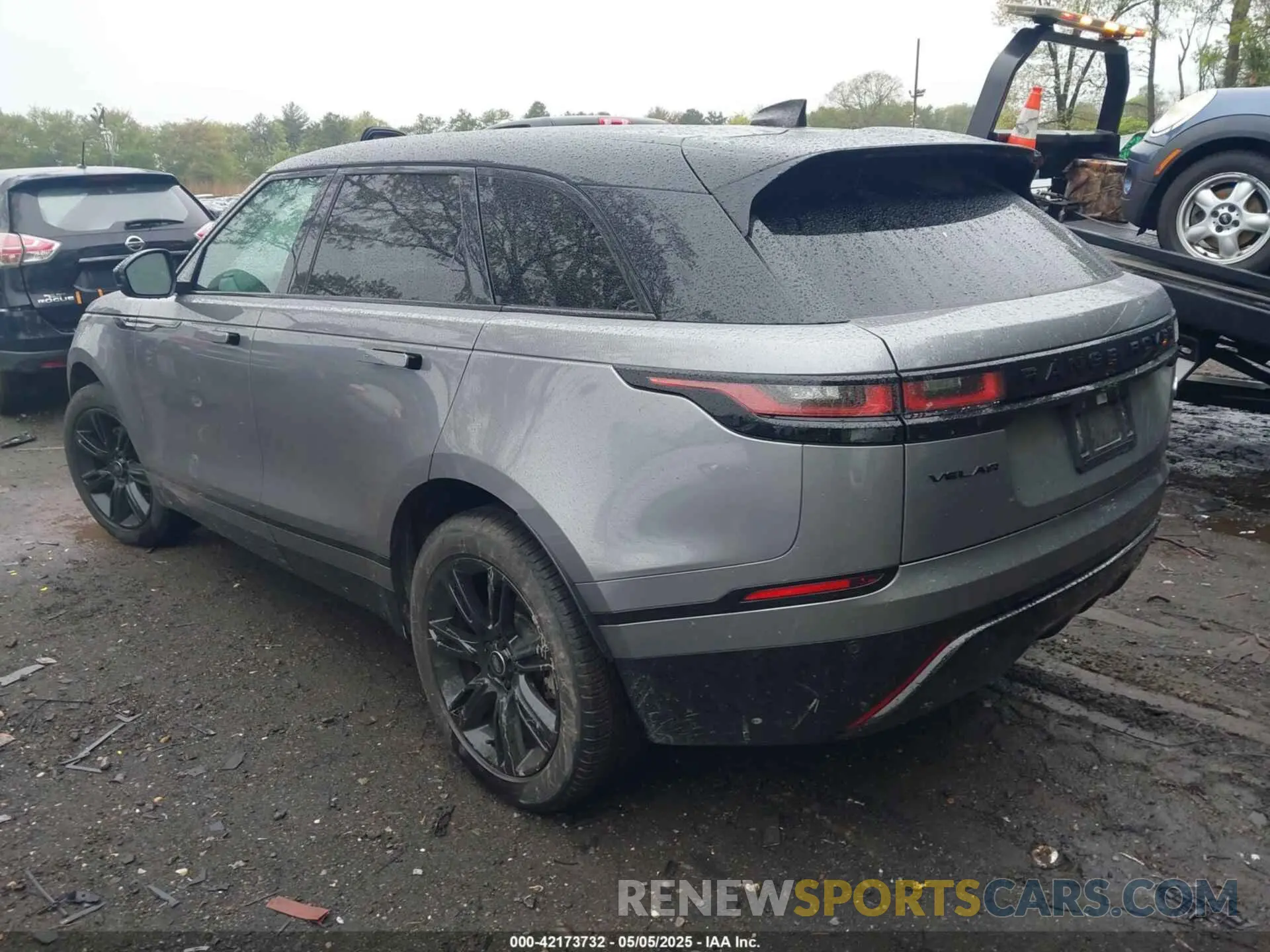3 fotografías del automóvil dañado SALYT2EX4NA344274 LAND ROVER RANGE ROVER VELAR 2022