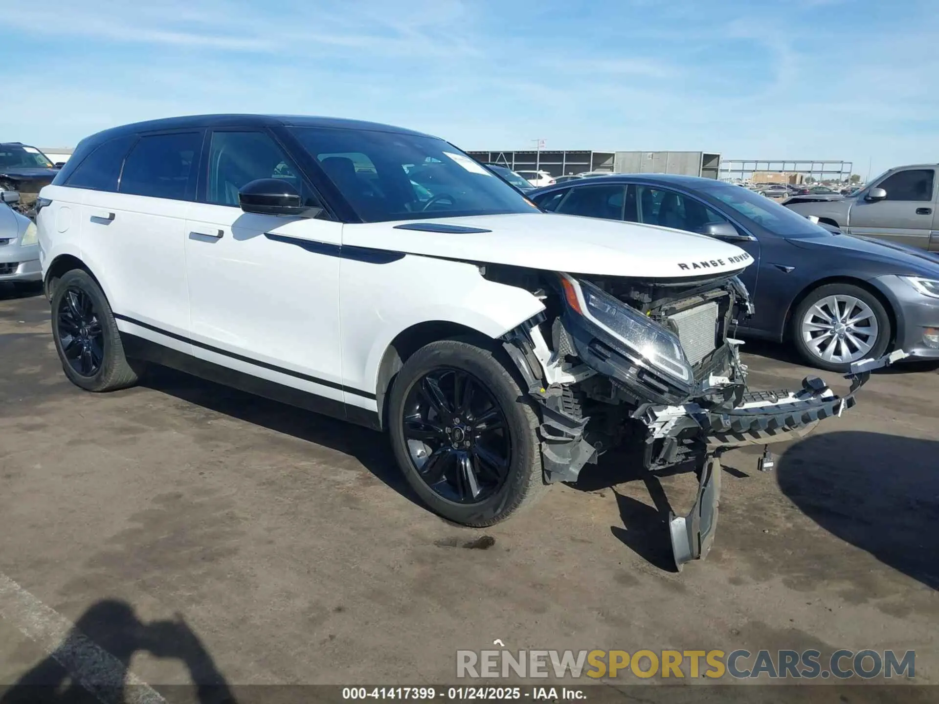 1 fotografías del automóvil dañado SALYT2EX6NA331025 LAND ROVER RANGE ROVER VELAR 2022