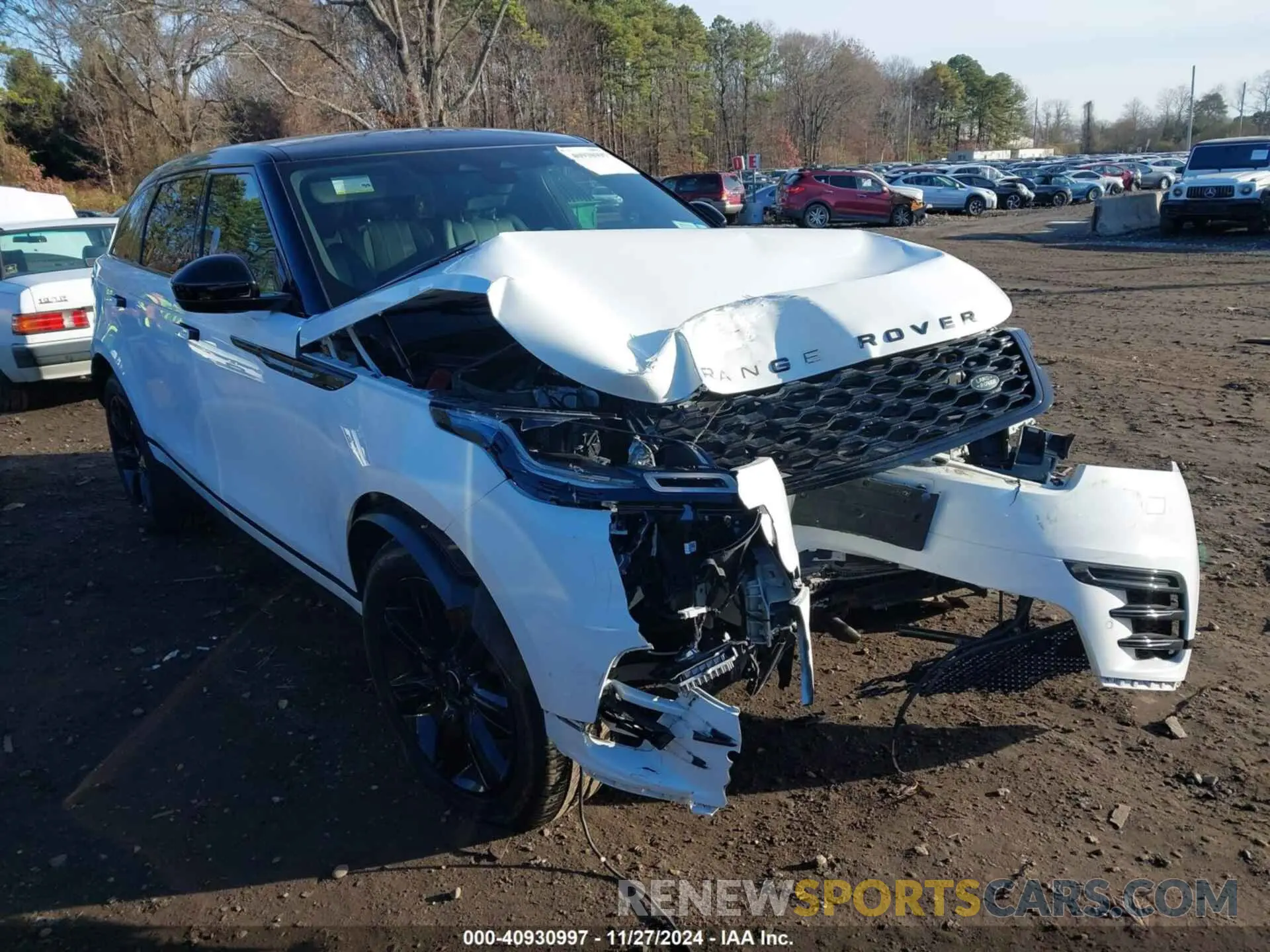 1 fotografías del automóvil dañado SALYT2EX6NA346558 LAND ROVER RANGE ROVER VELAR 2022