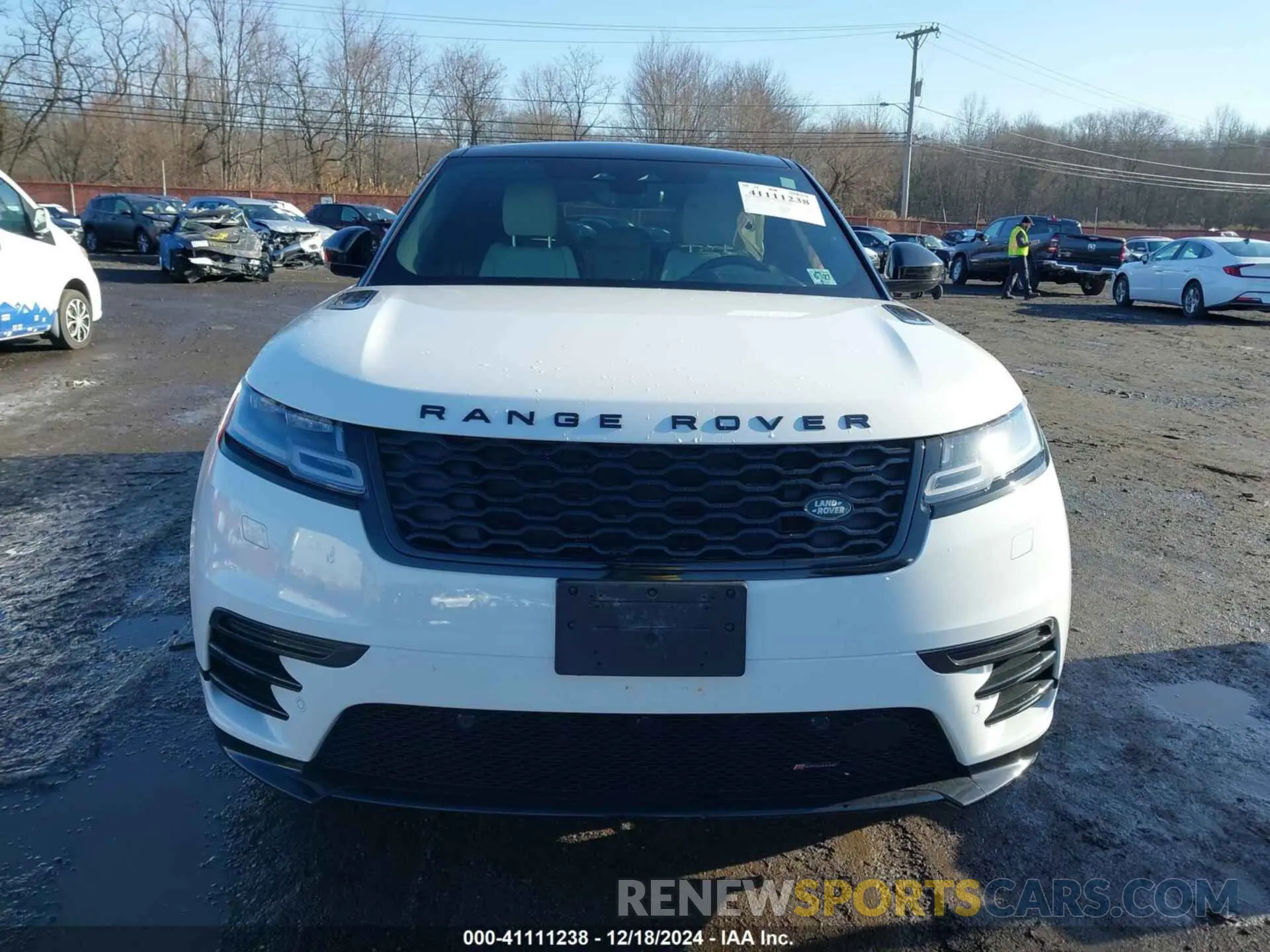 12 fotografías del automóvil dañado SALYT2EX7NA341627 LAND ROVER RANGE ROVER VELAR 2022
