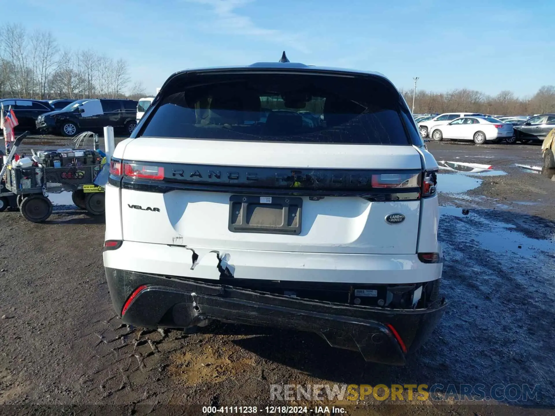 16 fotografías del automóvil dañado SALYT2EX7NA341627 LAND ROVER RANGE ROVER VELAR 2022