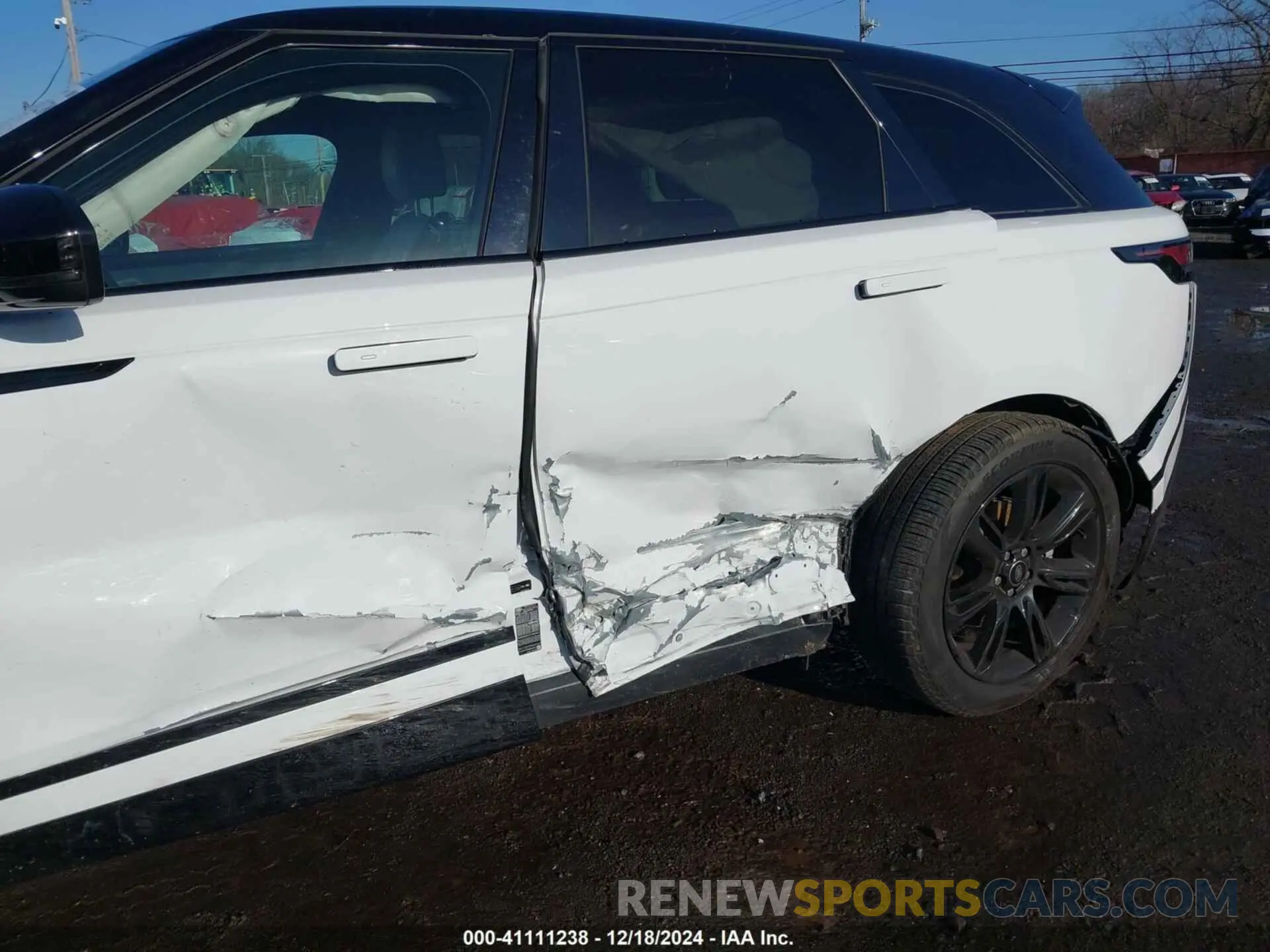 18 fotografías del automóvil dañado SALYT2EX7NA341627 LAND ROVER RANGE ROVER VELAR 2022