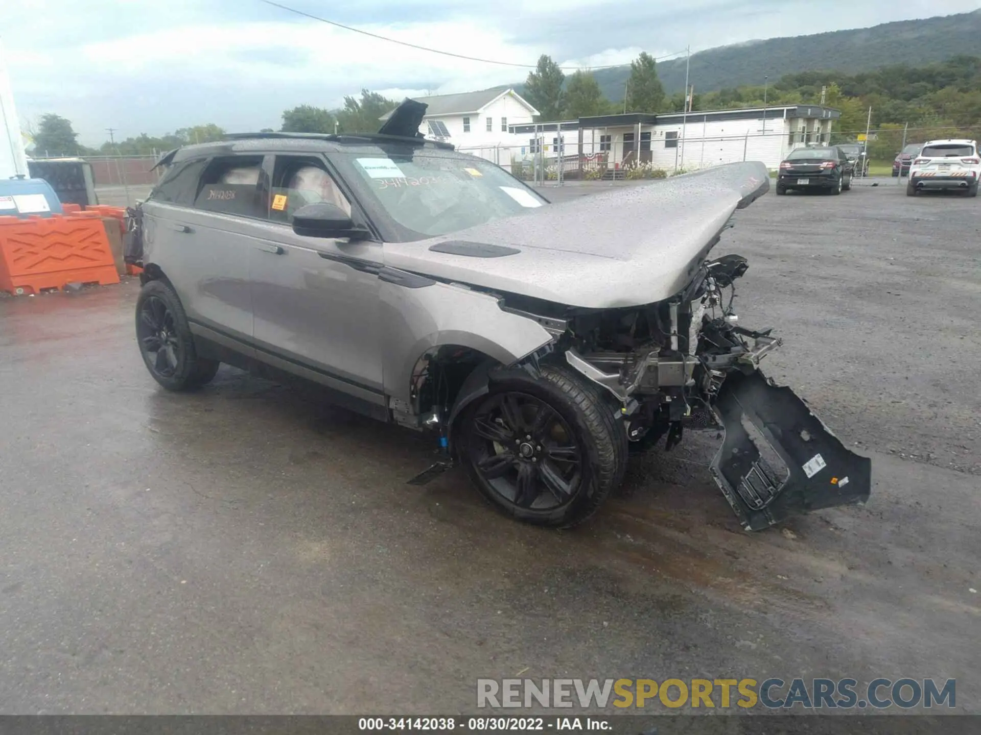 1 fotografías del automóvil dañado SALYT2EX8NA340499 LAND ROVER RANGE ROVER VELAR 2022
