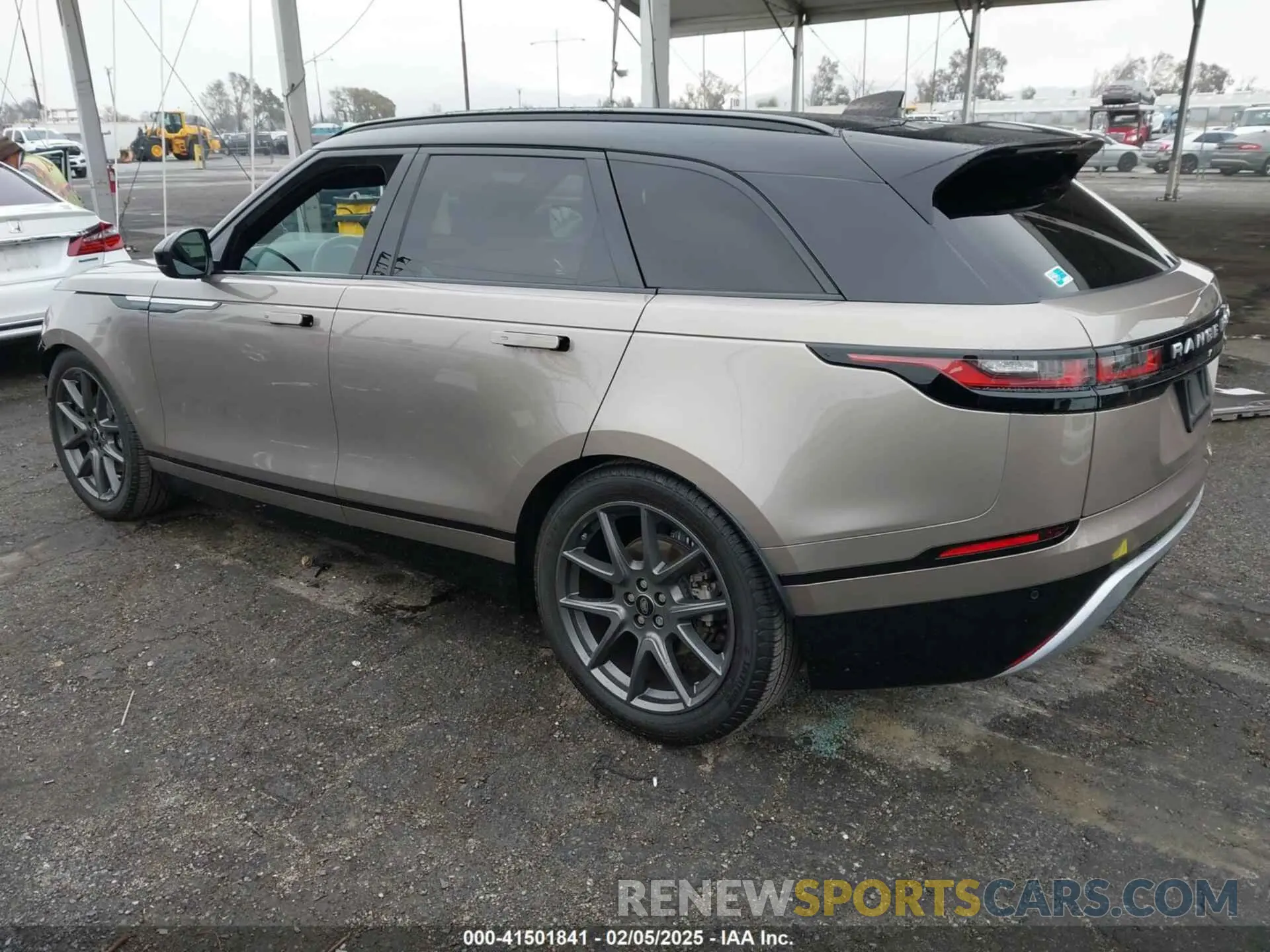 3 fotografías del automóvil dañado SALYJ2EX1PA363583 LAND ROVER RANGE ROVER VELAR 2023