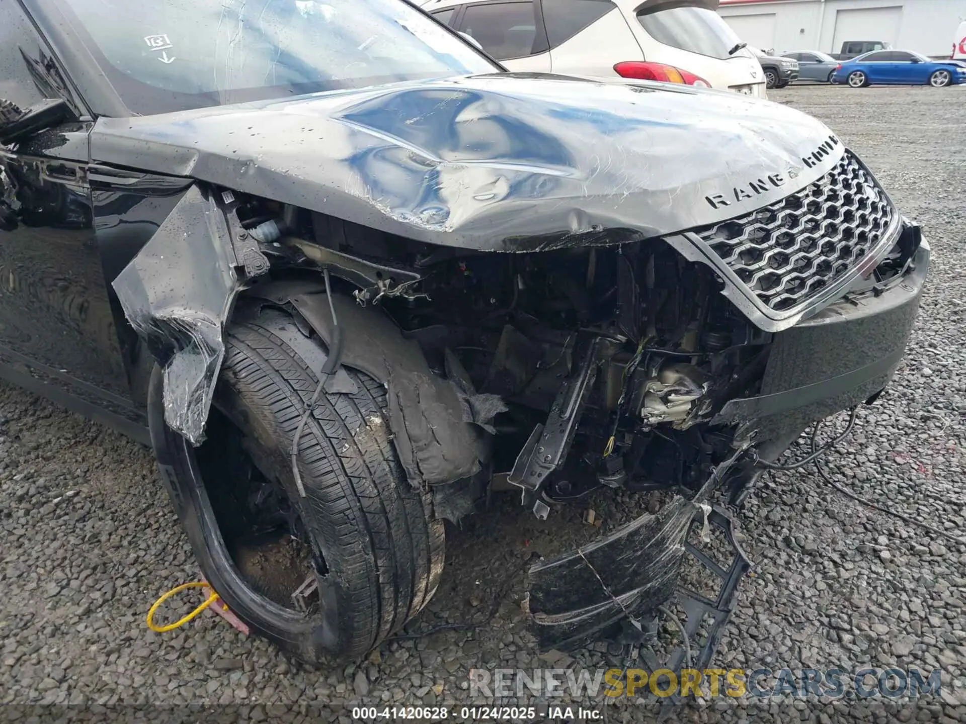 6 fotografías del automóvil dañado SALYJ2EX2PA350860 LAND ROVER RANGE ROVER VELAR 2023