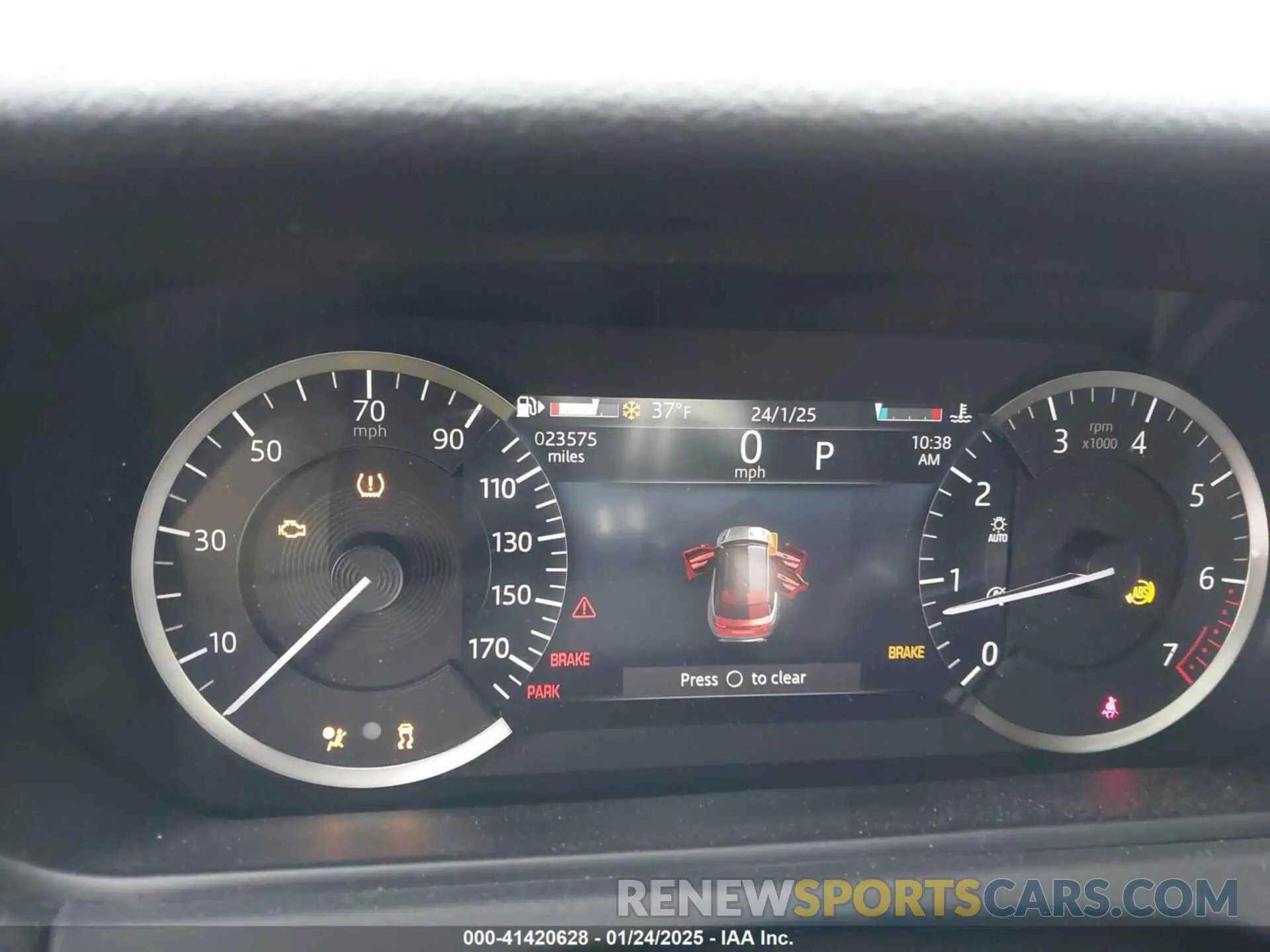 7 fotografías del automóvil dañado SALYJ2EX2PA350860 LAND ROVER RANGE ROVER VELAR 2023