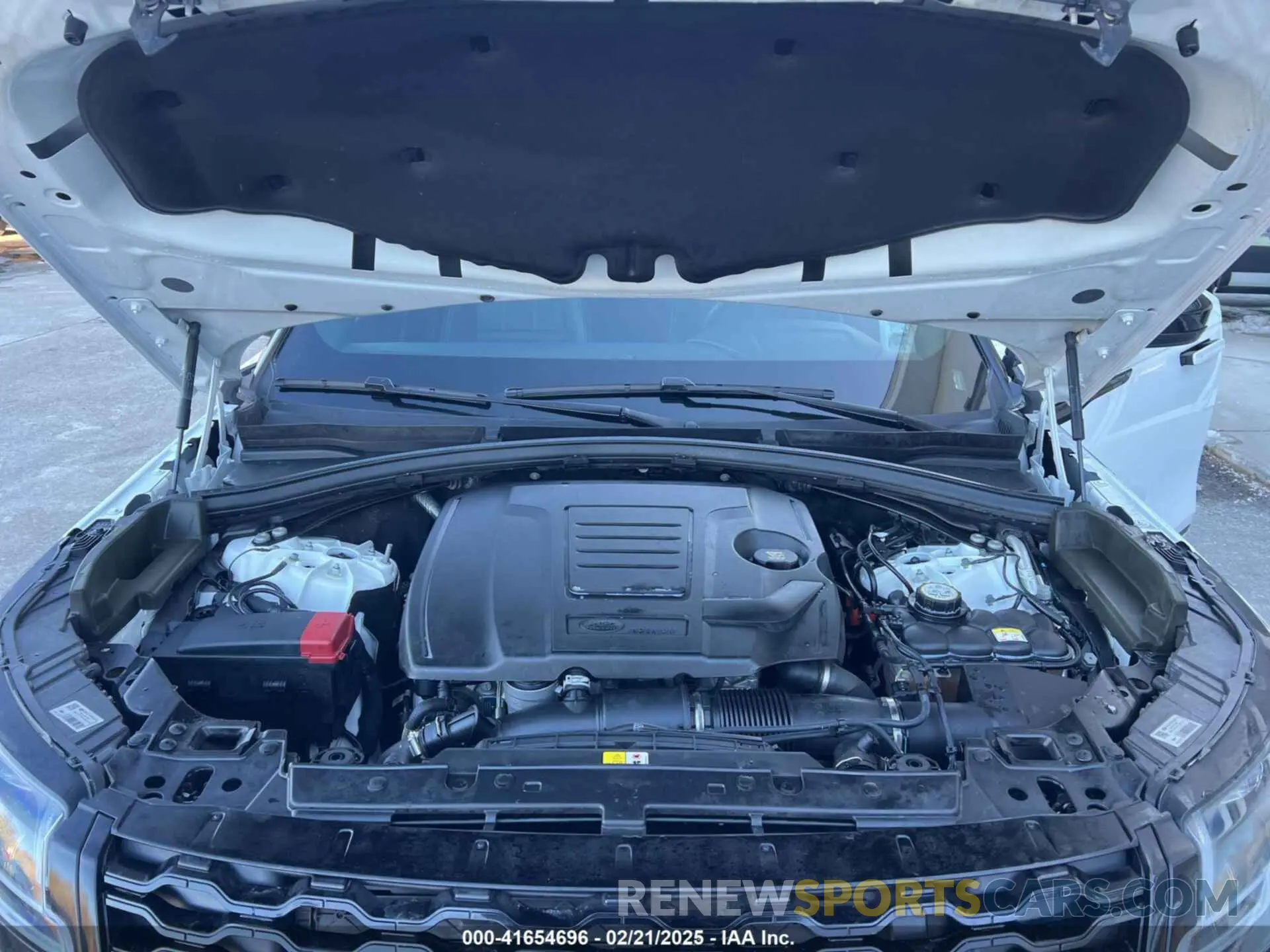 10 fotografías del automóvil dañado SALYJ2EX6PA353518 LAND ROVER RANGE ROVER VELAR 2023