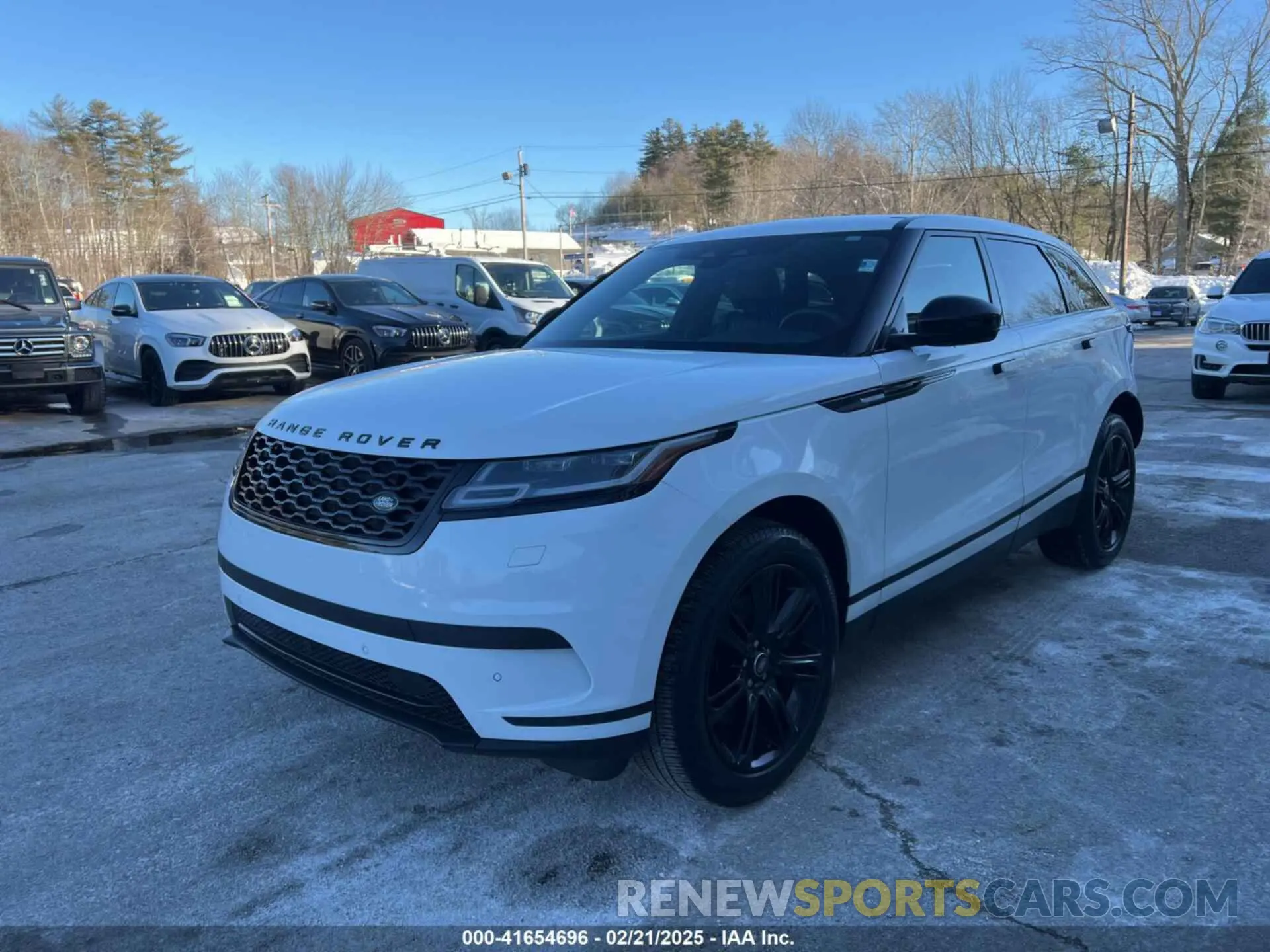 2 fotografías del automóvil dañado SALYJ2EX6PA353518 LAND ROVER RANGE ROVER VELAR 2023