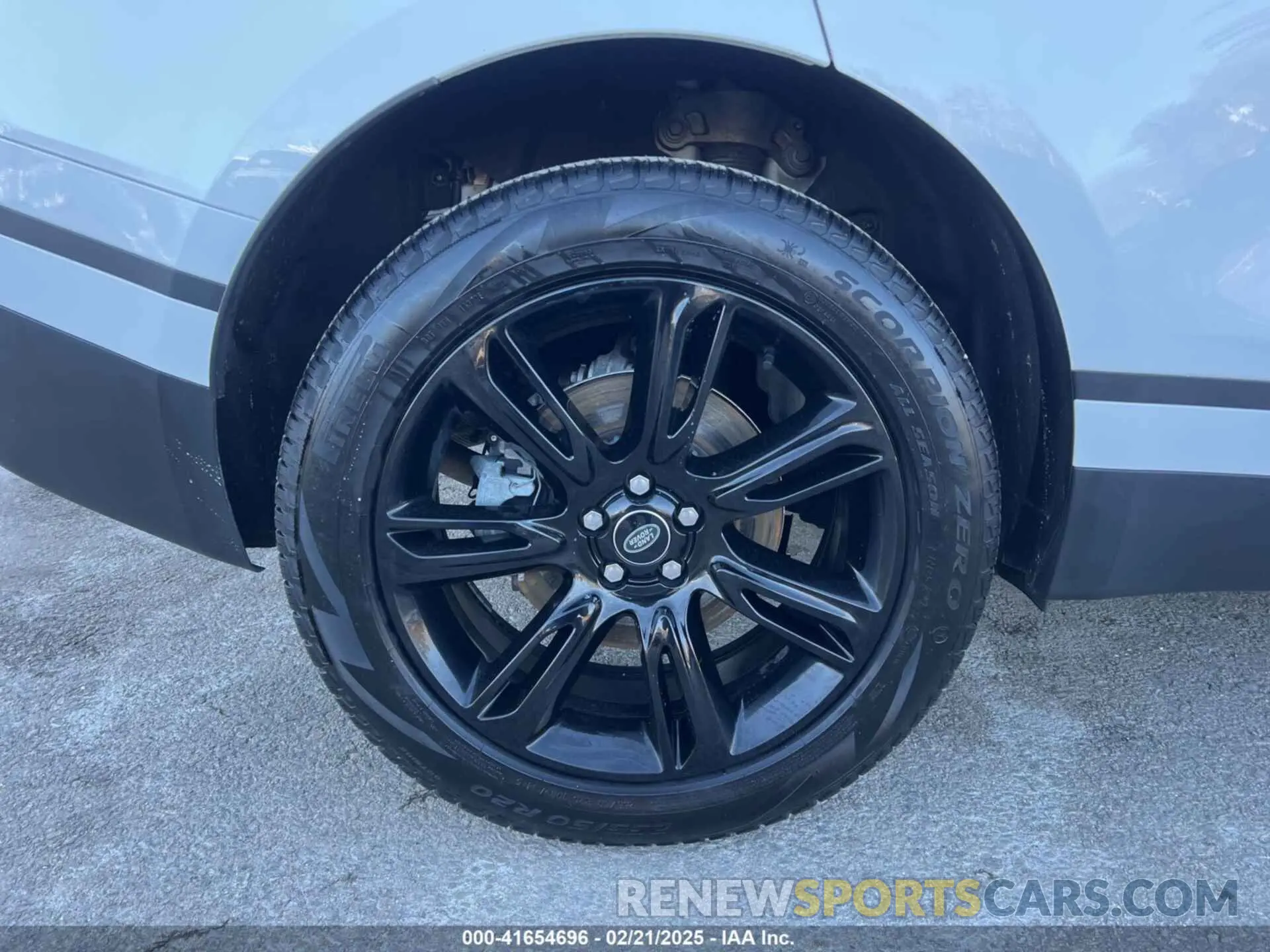 6 fotografías del automóvil dañado SALYJ2EX6PA353518 LAND ROVER RANGE ROVER VELAR 2023