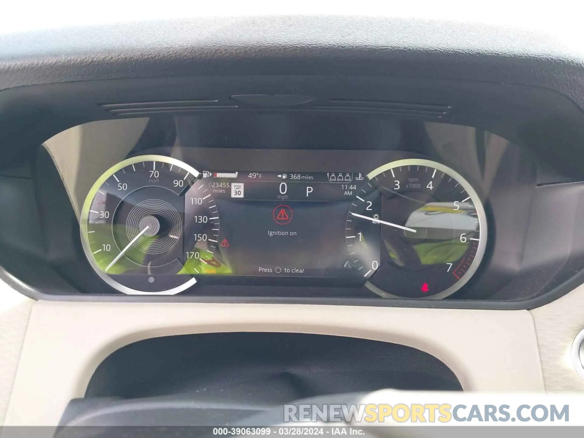 7 fotografías del automóvil dañado SALYT2EU2PA358506 LAND ROVER RANGE ROVER VELAR 2023