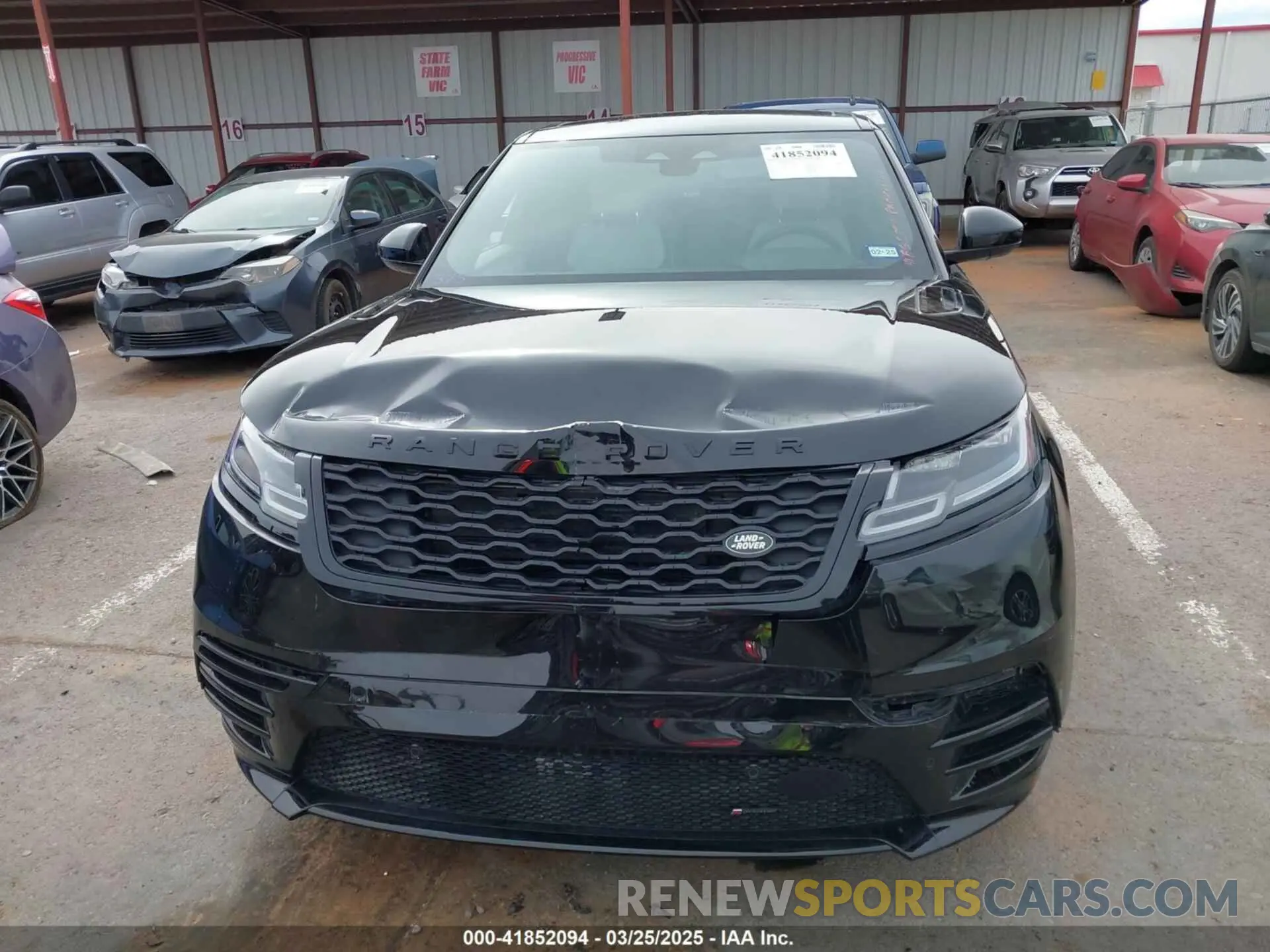 12 fotografías del automóvil dañado SALYT2EU4PA361634 LAND ROVER RANGE ROVER VELAR 2023