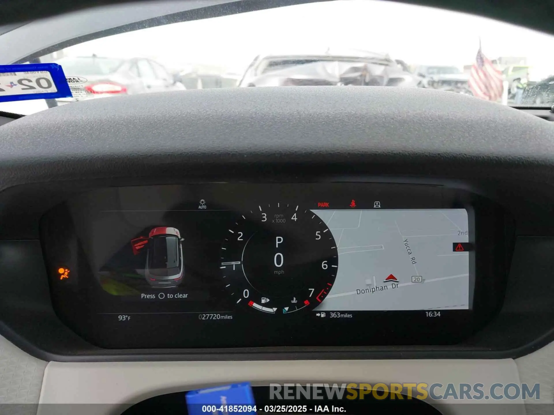 7 fotografías del automóvil dañado SALYT2EU4PA361634 LAND ROVER RANGE ROVER VELAR 2023