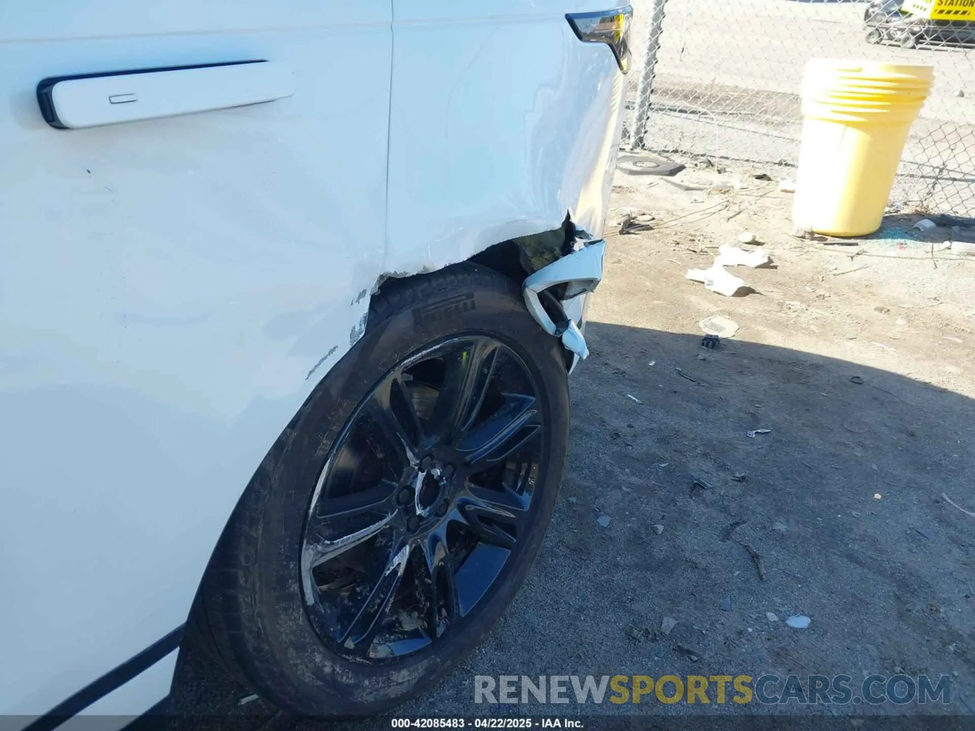 6 fotografías del automóvil dañado SALYT2EU7PA357867 LAND ROVER RANGE ROVER VELAR 2023