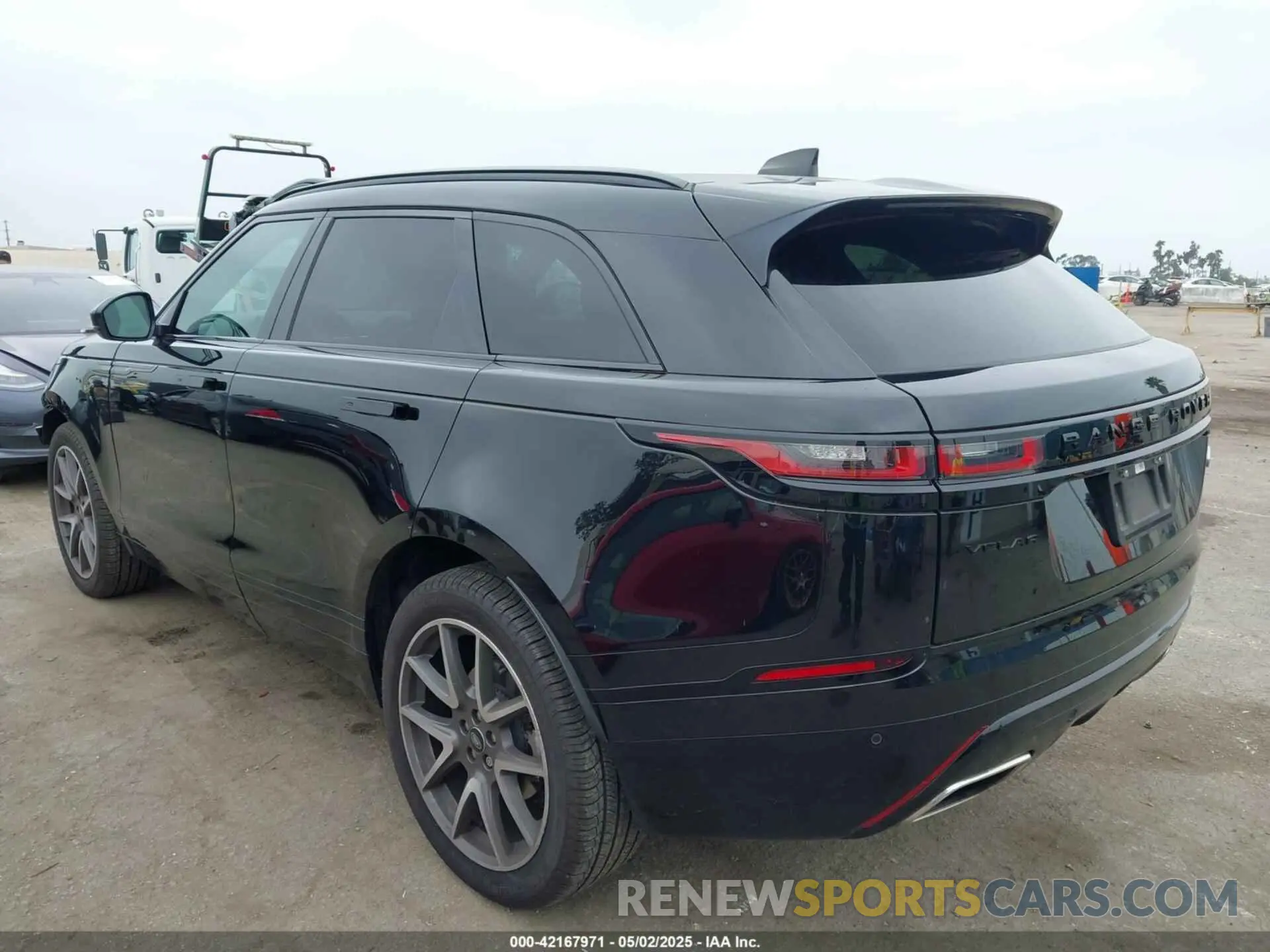 3 fotografías del automóvil dañado SALYT2EU9PA359099 LAND ROVER RANGE ROVER VELAR 2023
