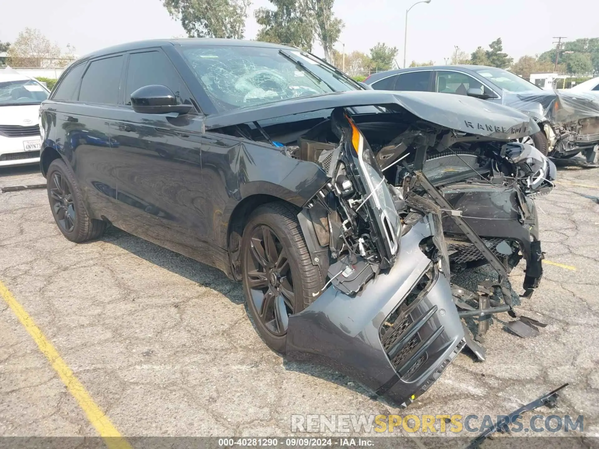 1 fotografías del automóvil dañado SALYT2EX0PA348650 LAND ROVER RANGE ROVER VELAR 2023