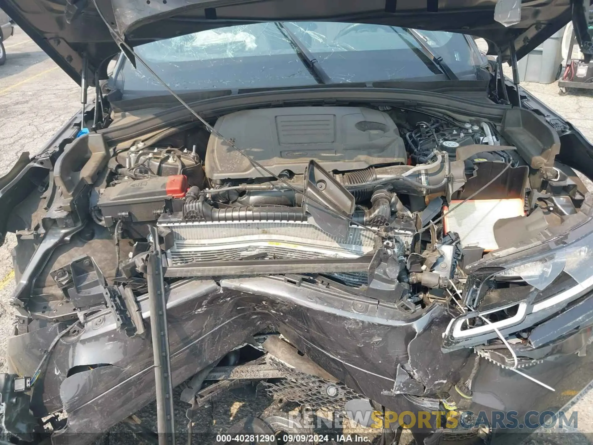 10 fotografías del automóvil dañado SALYT2EX0PA348650 LAND ROVER RANGE ROVER VELAR 2023