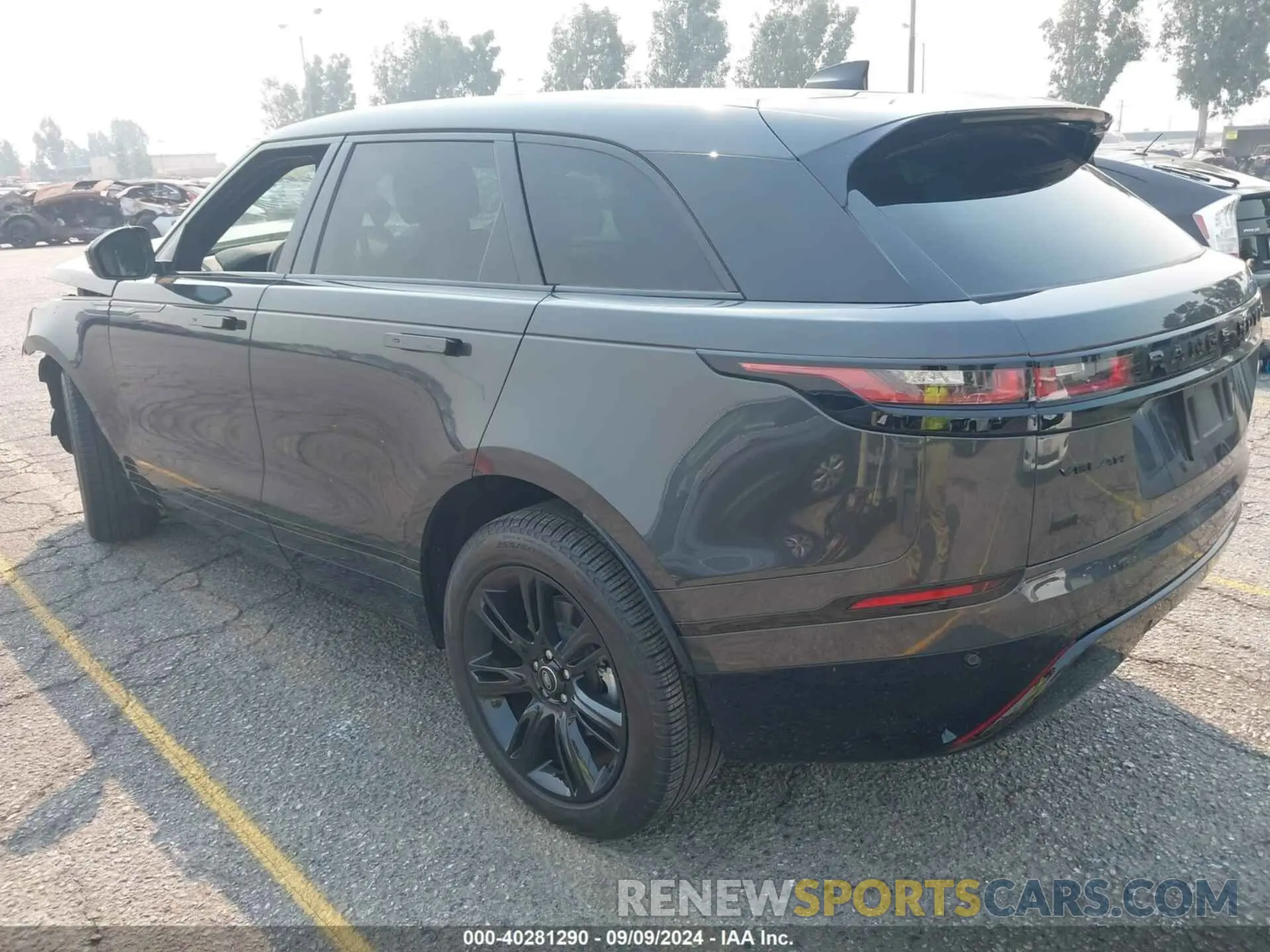 3 fotografías del automóvil dañado SALYT2EX0PA348650 LAND ROVER RANGE ROVER VELAR 2023