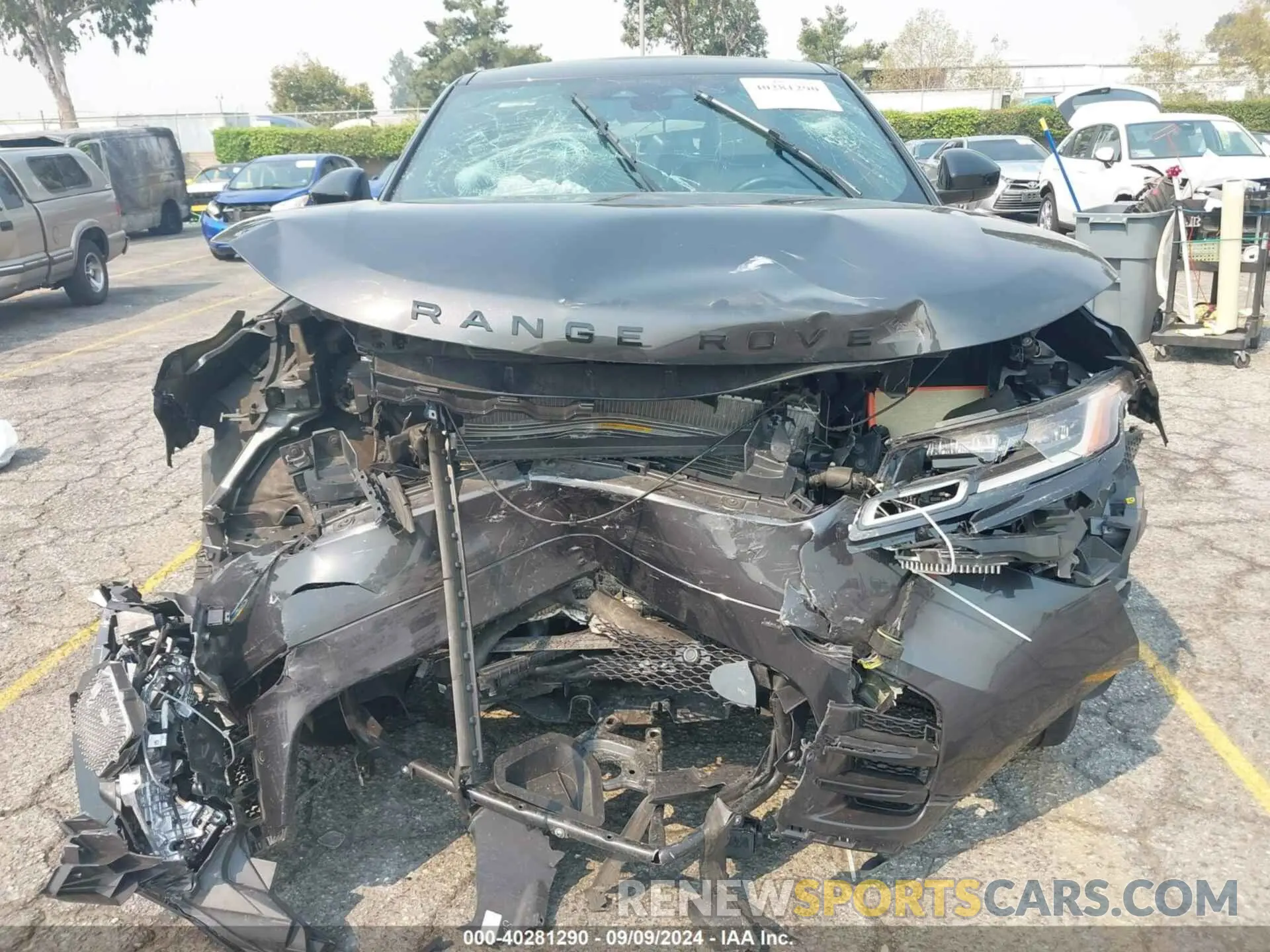 6 fotografías del automóvil dañado SALYT2EX0PA348650 LAND ROVER RANGE ROVER VELAR 2023