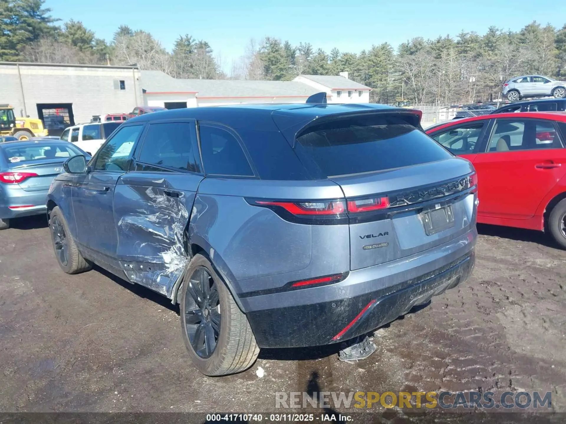 3 fotografías del automóvil dañado SALYT2EX2PA356975 LAND ROVER RANGE ROVER VELAR 2023
