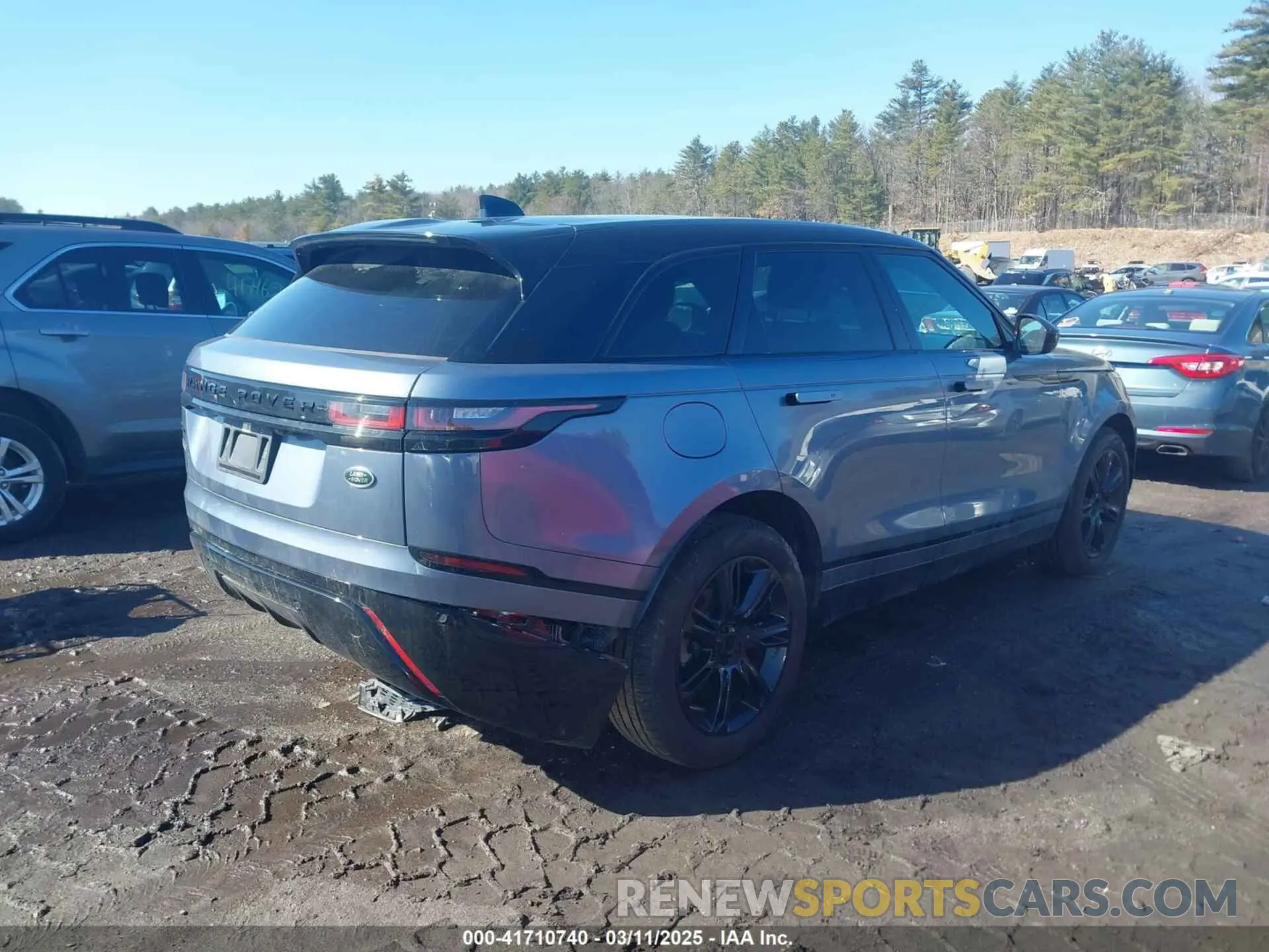 4 fotografías del automóvil dañado SALYT2EX2PA356975 LAND ROVER RANGE ROVER VELAR 2023