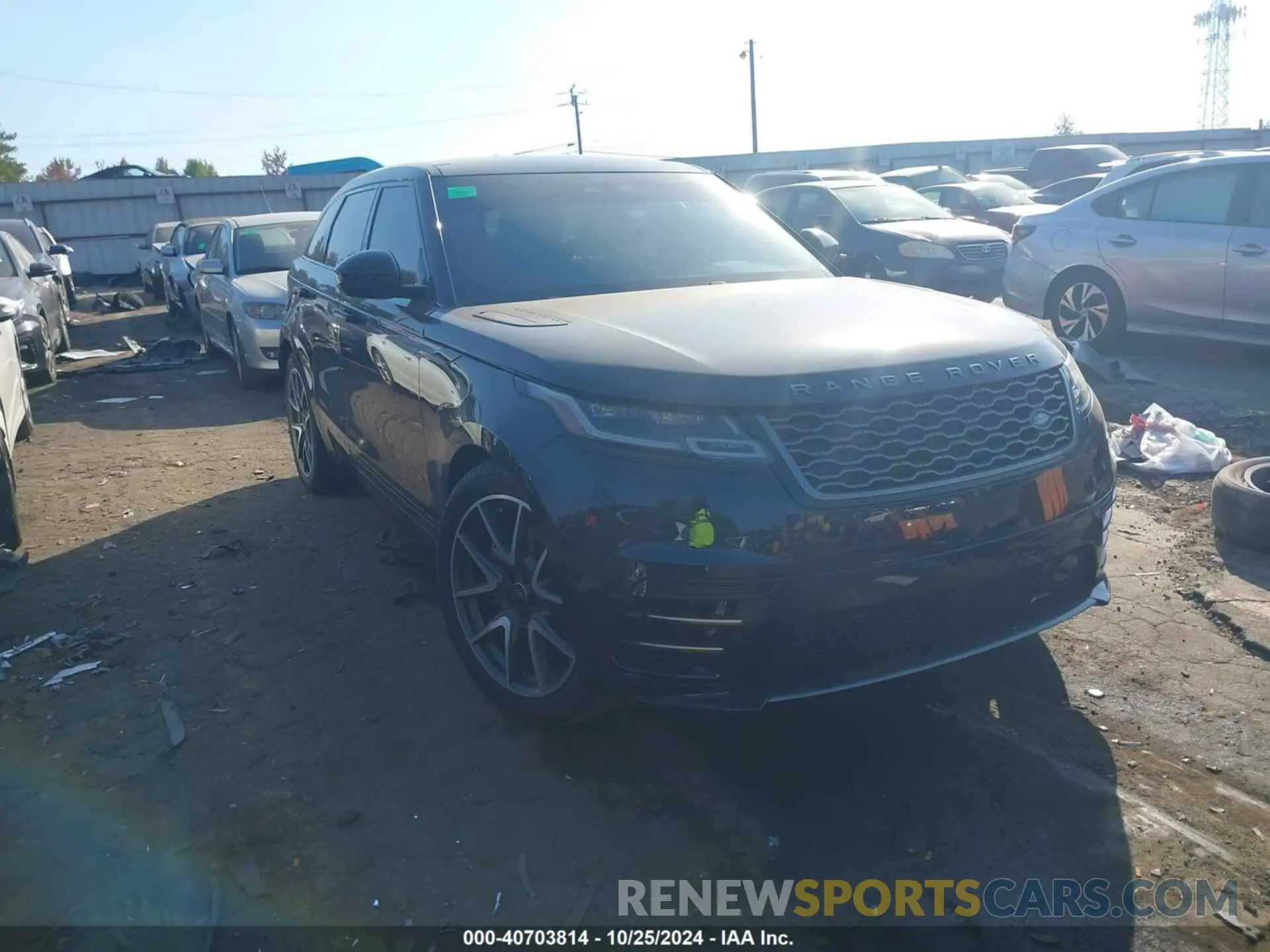 1 fotografías del automóvil dañado SALYT2EX2PA364428 LAND ROVER RANGE ROVER VELAR 2023