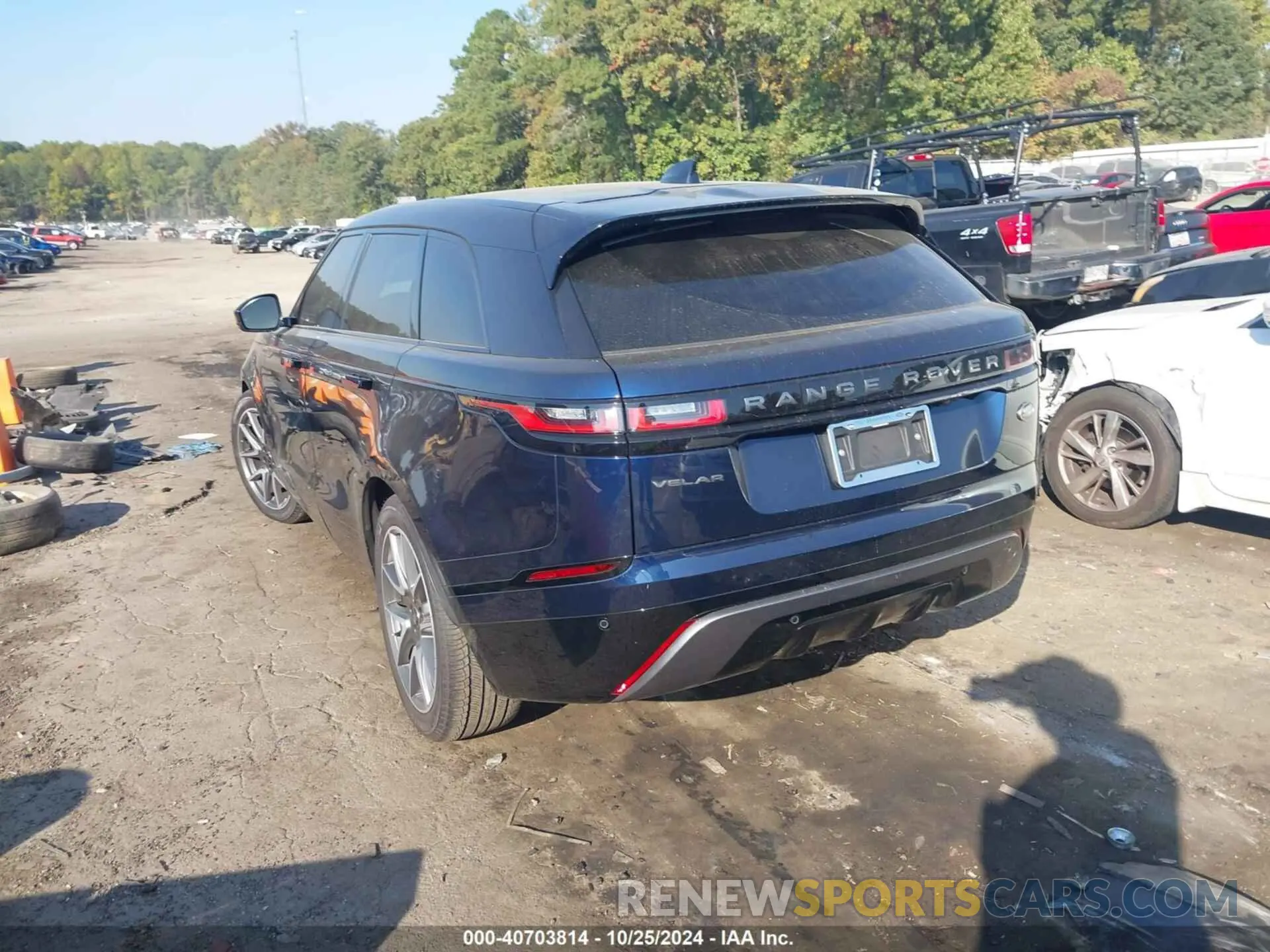 3 fotografías del automóvil dañado SALYT2EX2PA364428 LAND ROVER RANGE ROVER VELAR 2023