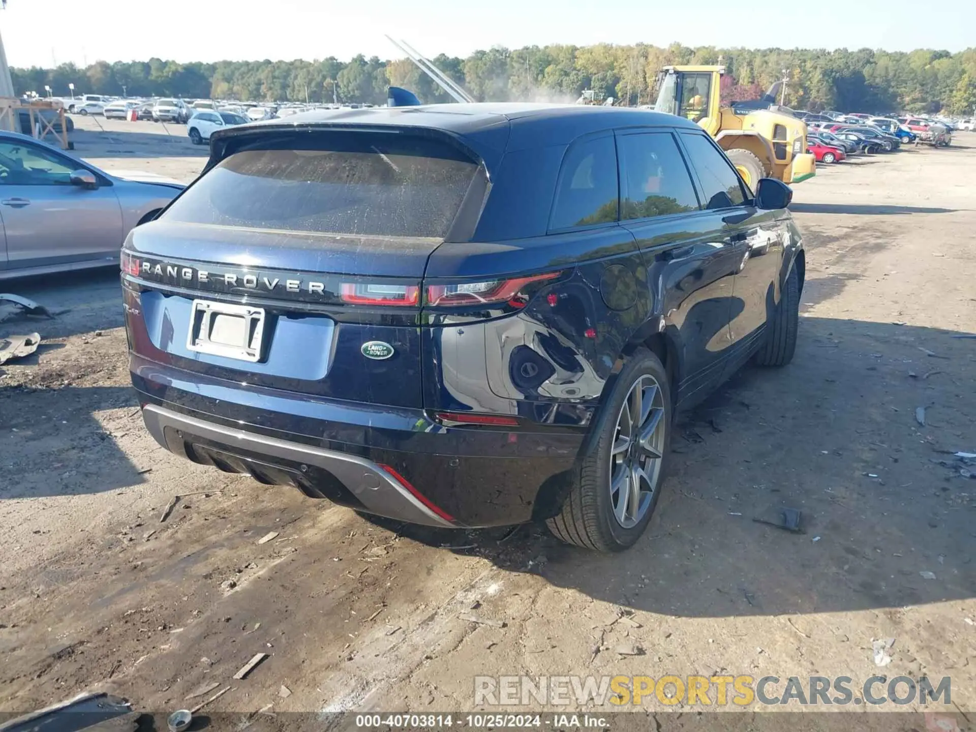 4 fotografías del automóvil dañado SALYT2EX2PA364428 LAND ROVER RANGE ROVER VELAR 2023