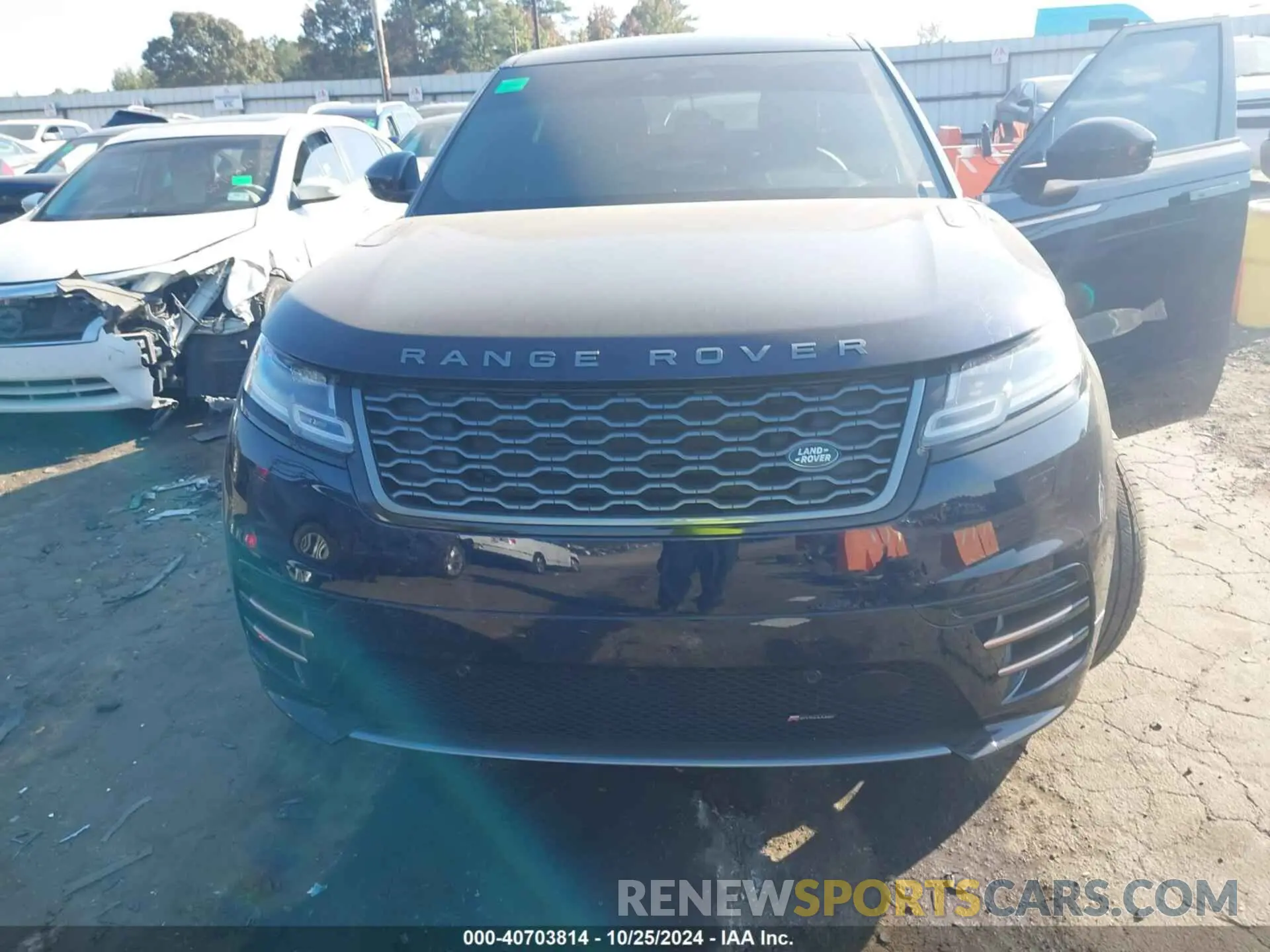 6 fotografías del automóvil dañado SALYT2EX2PA364428 LAND ROVER RANGE ROVER VELAR 2023